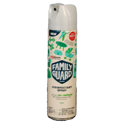 SP SCJ FAMILY GUARD 17.05oz DISINFECTANT SPRAY FRESH