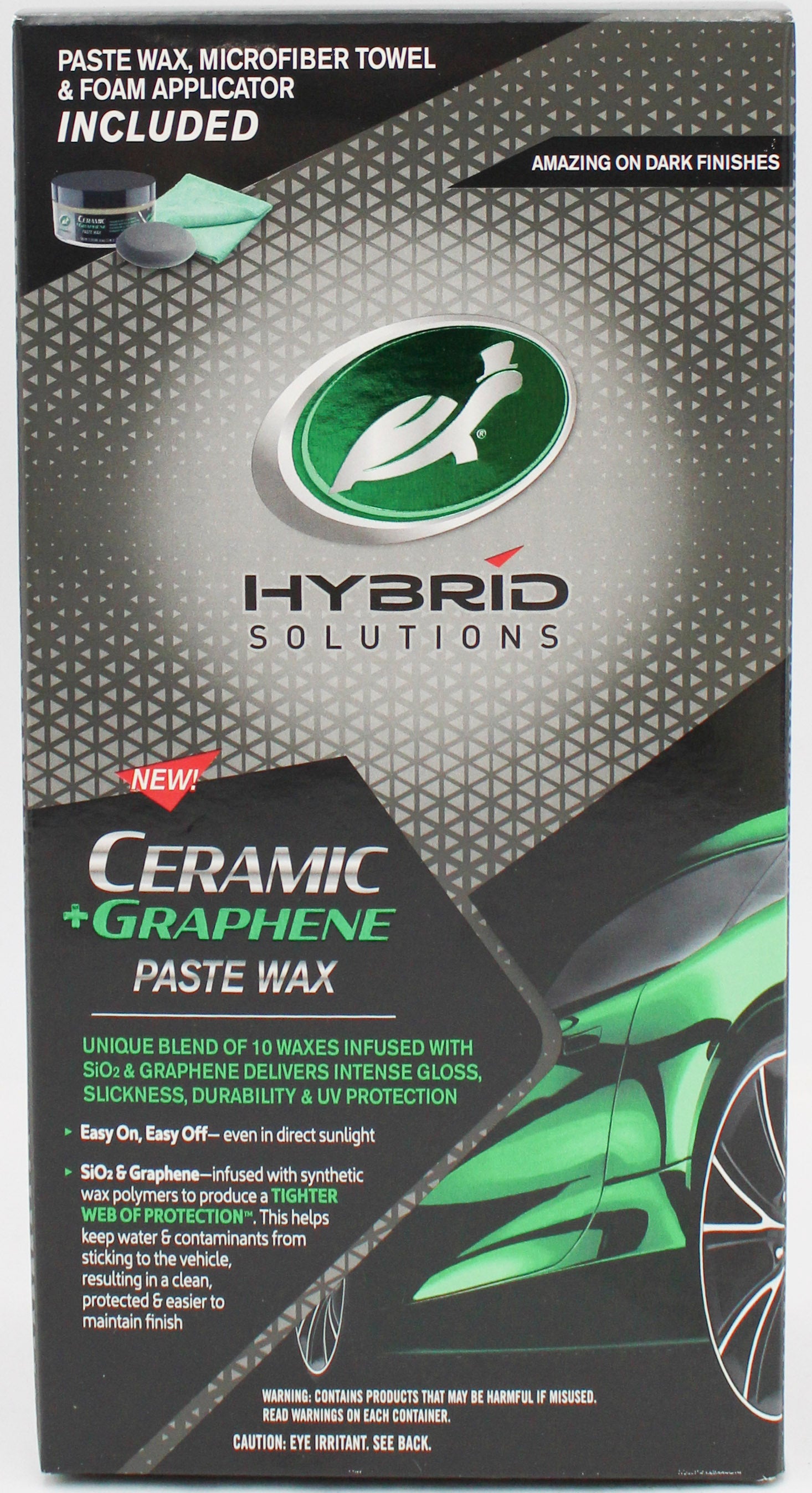 SP TURTLE WAX HYBRID SOLUTIONS CERAMIC+GRAPHENE PASTE WAX KIT