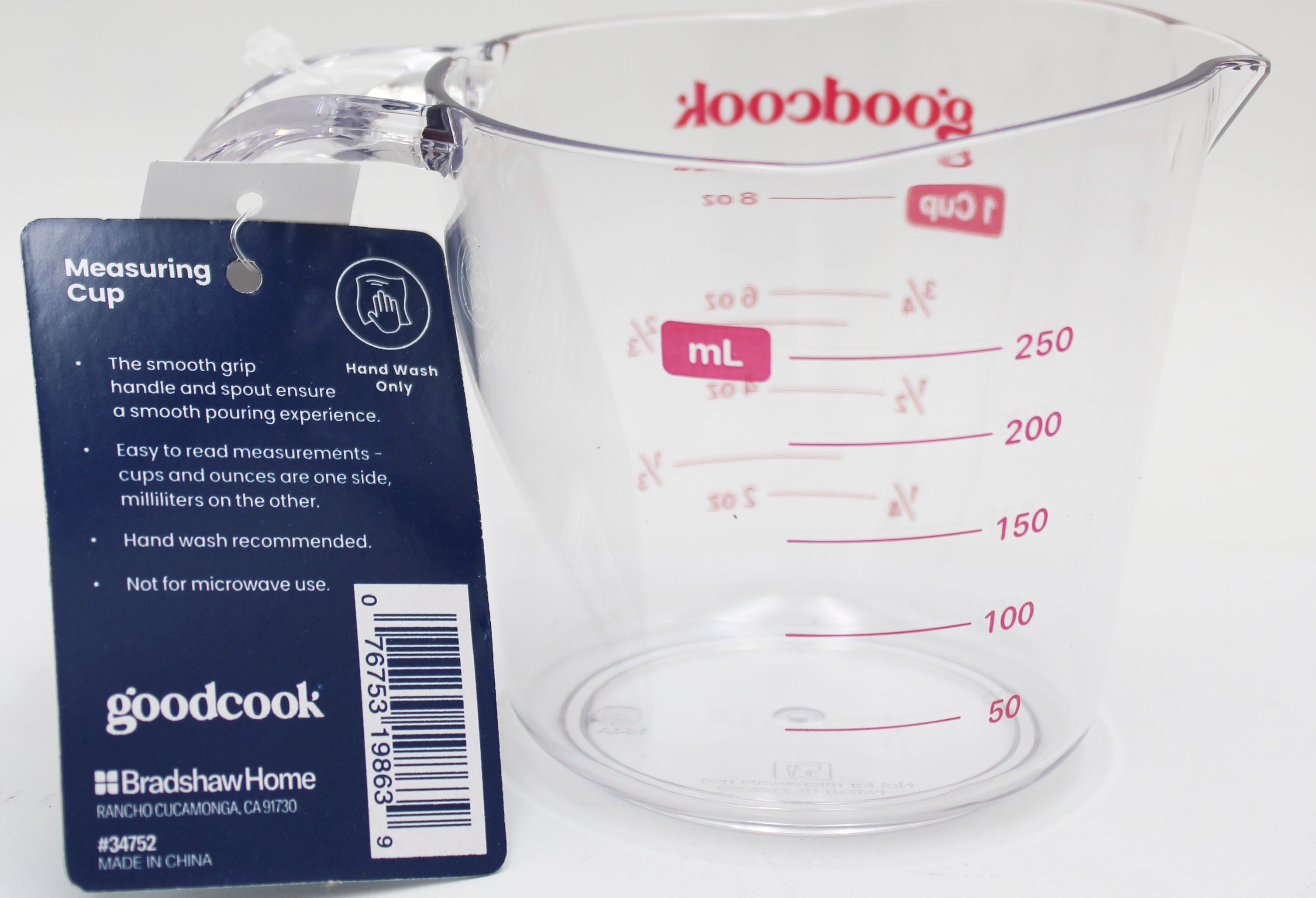 1 CUP GOOD COOK PLASTIC MEASURING CUP