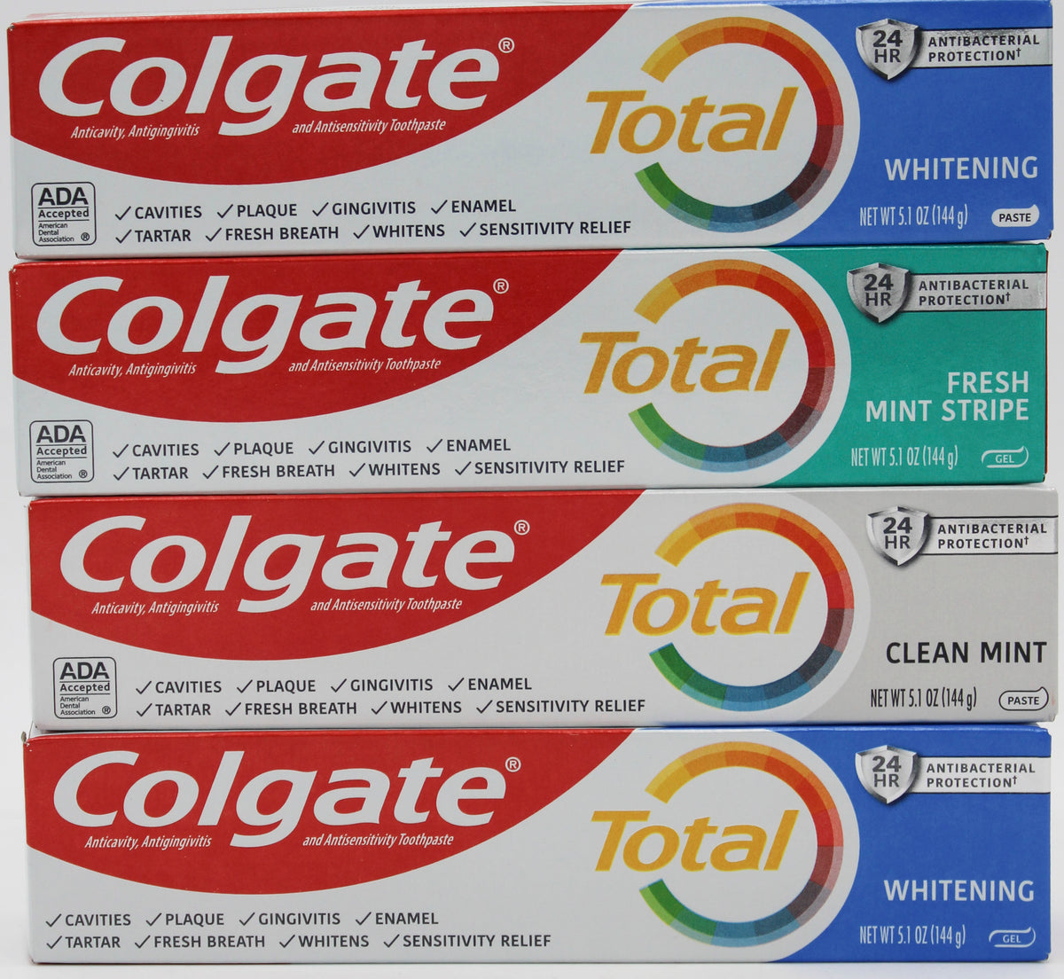 Colagte Different Toothpaste COLGATE TOTAL MIXED TOOTHPASTE 5.1oz NI – The Bazaar Inc