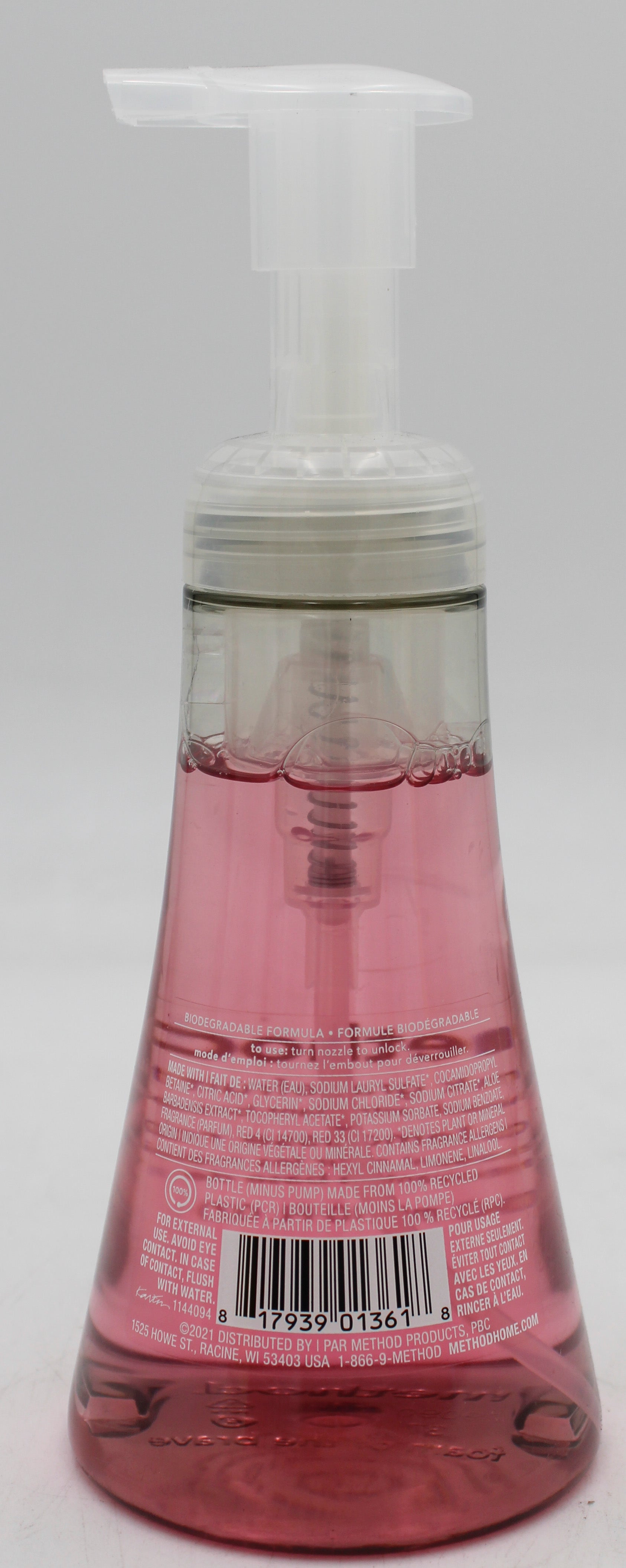 SP METHOD FOAMING HAND SOAP 10oz PINK GRAPEFRUIT