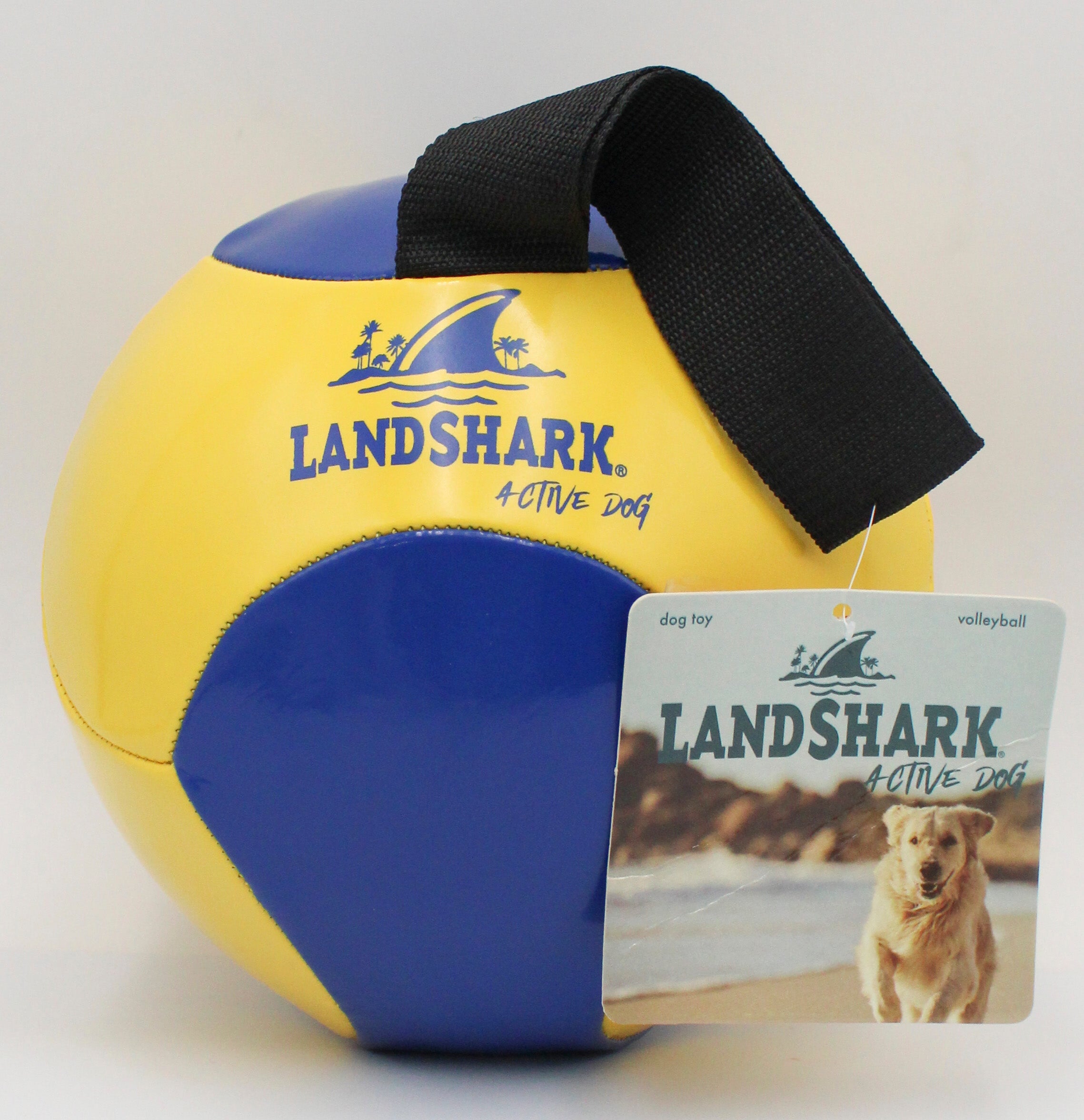 MULTIPET LANDSHARK VOLLEYBALL DOG TOY SIZE 5