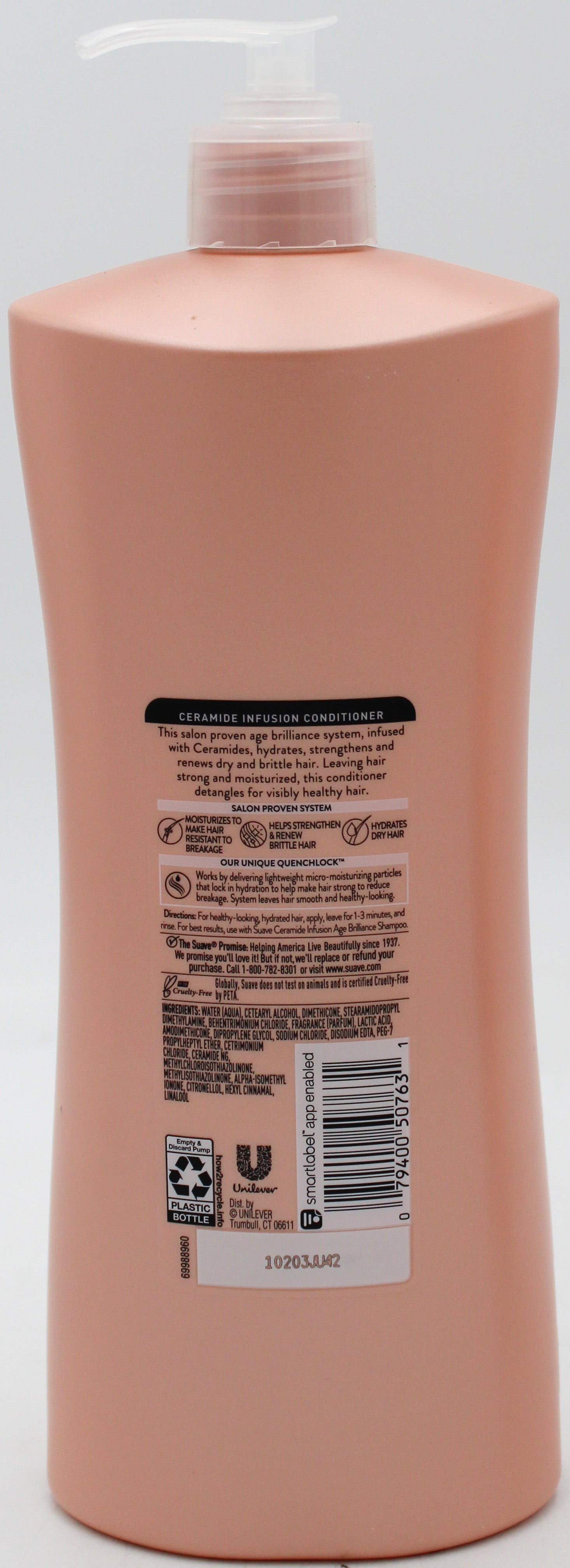 SUAVE CONDITIONER CERAMIDE INFUSION 28oz