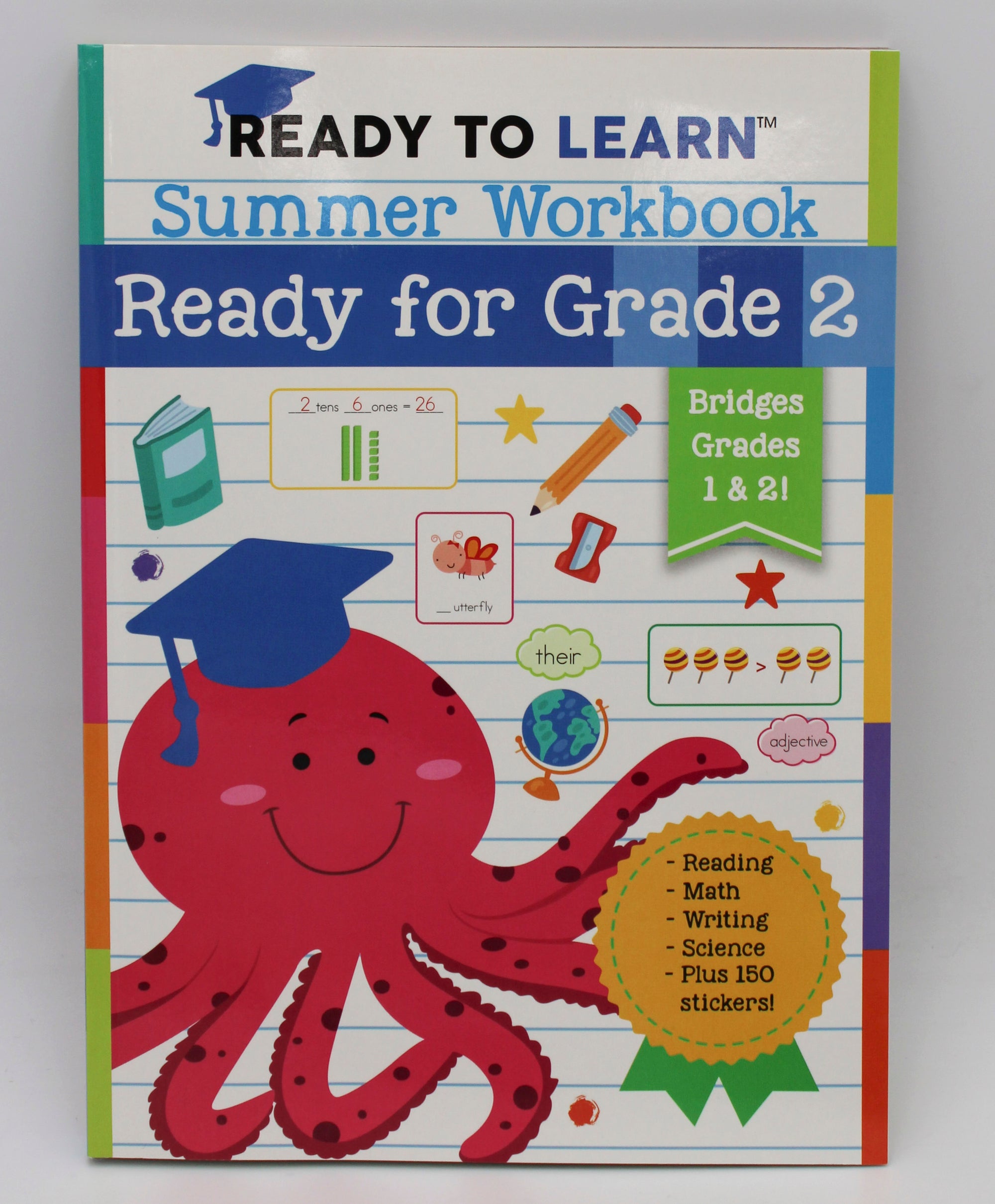 READY TO LEARN: SUMMER WORKBOOK: READY FOR GRADE 2 160PG PP $12.99