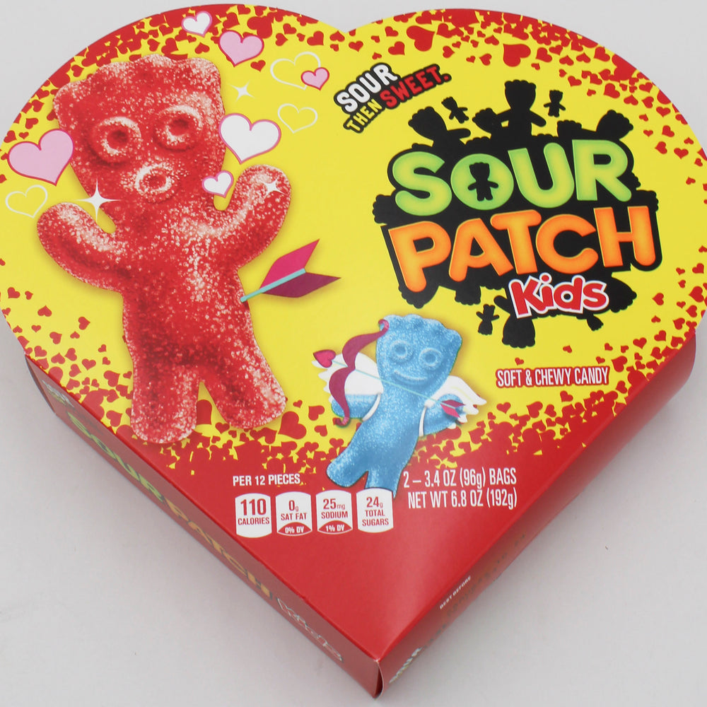 SOUR PATCH KIDS HEART BOX 6.8 Oz BB 8/28/26