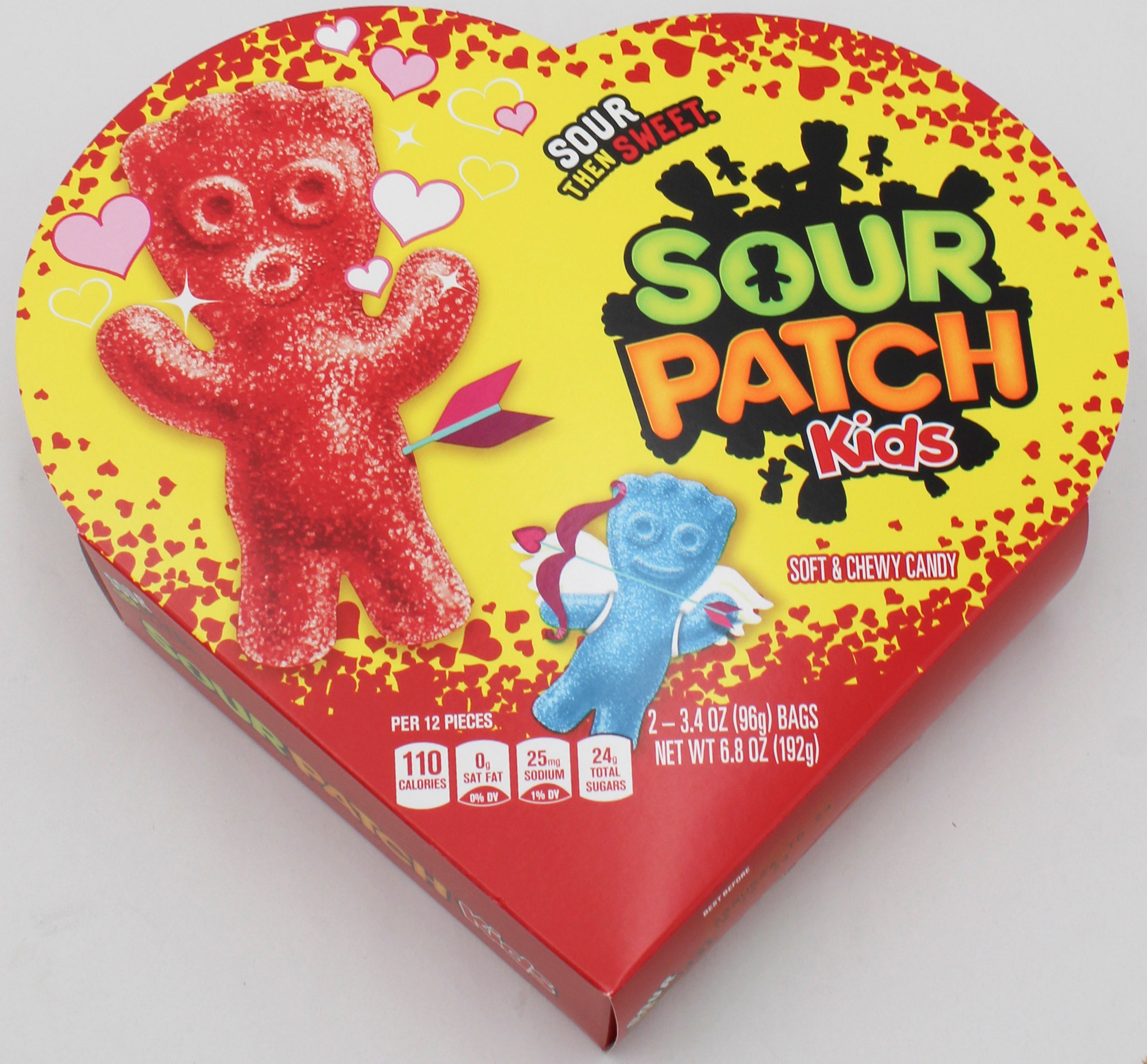 SOUR PATCH KIDS HEART BOX 6.8 Oz BB 8/28/26