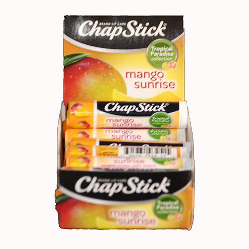 CHAPSTICK MANGO SUNRISE 12CT DISPLAY BOX .EXP 2/29/2024 NI