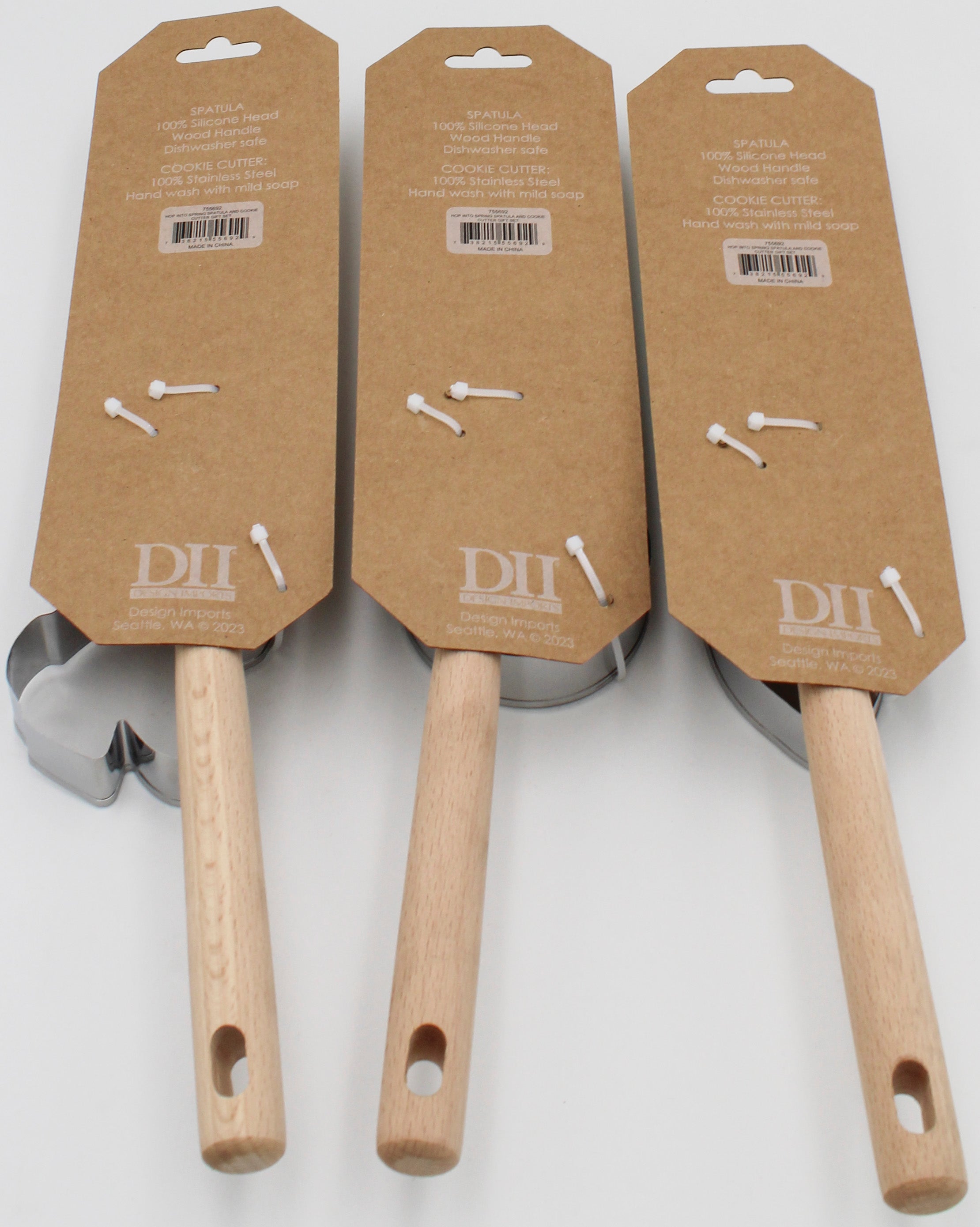2PC SET SPATULA AND COOKIE CUTTER - HOP INTO SPRING