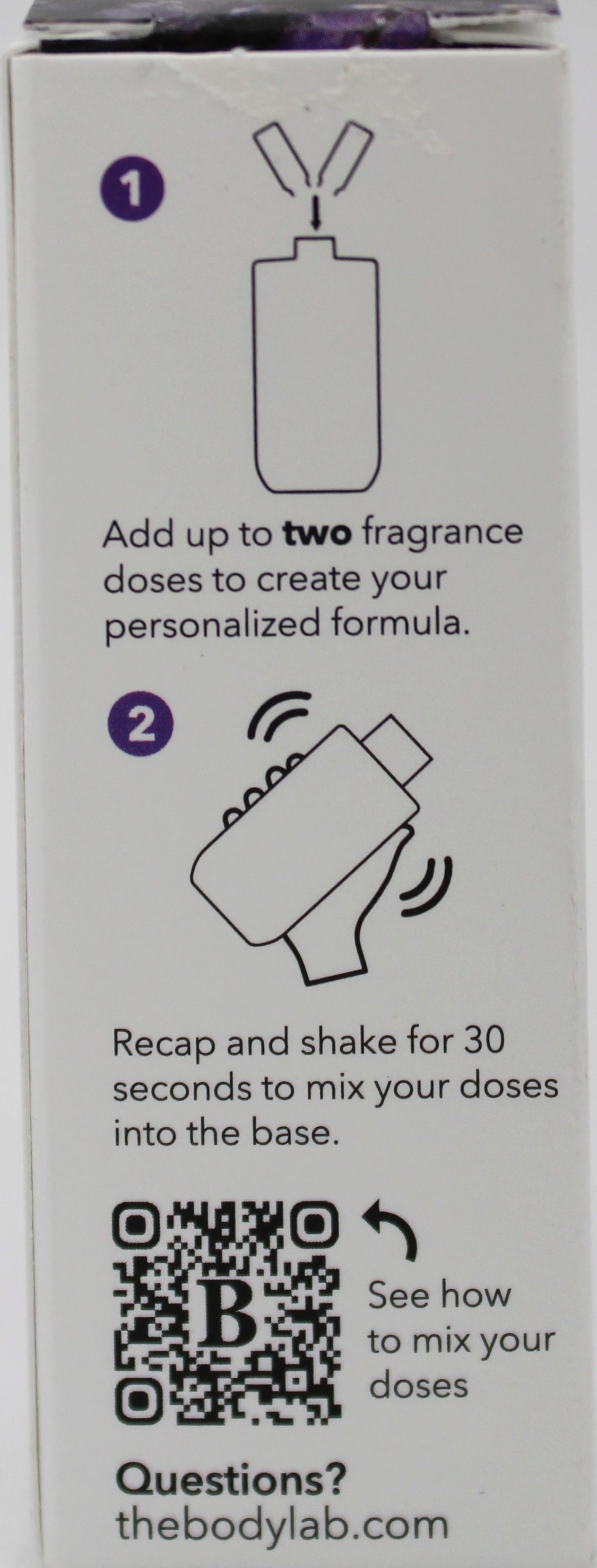 THE BODY LAB FRAGRANCE DOSE 0.2oz - FRENCH LAVENDER
