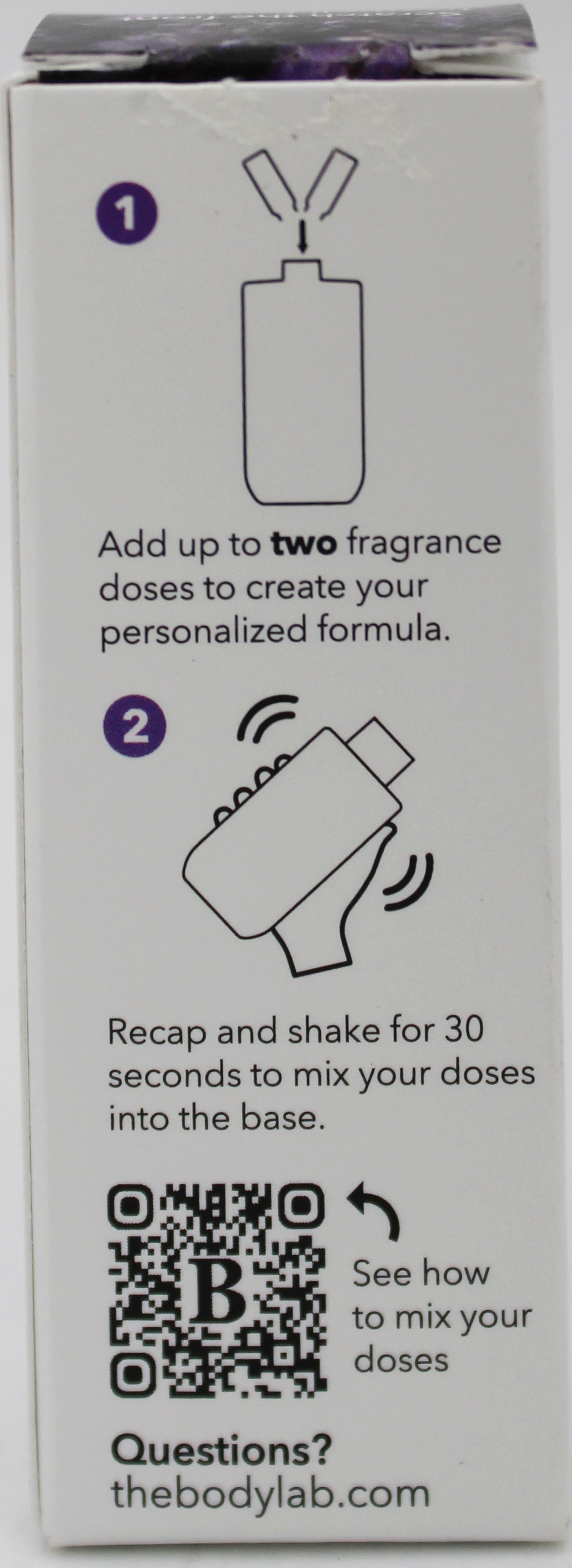 THE BODY LAB FRAGRANCE DOSE 0.2oz - FRENCH LAVENDER