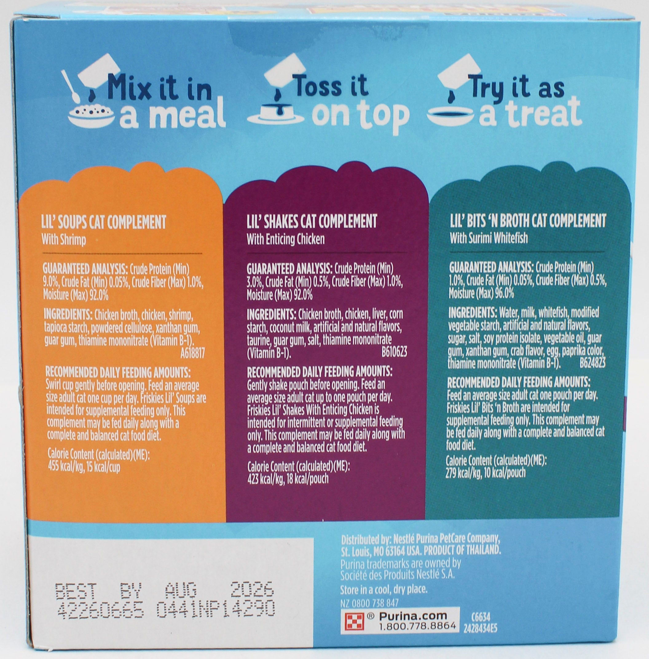 FRISKIES ALLSTAR FAVES VARIETY PACK 8CT 10.3oz. BB 8.31.26 NI