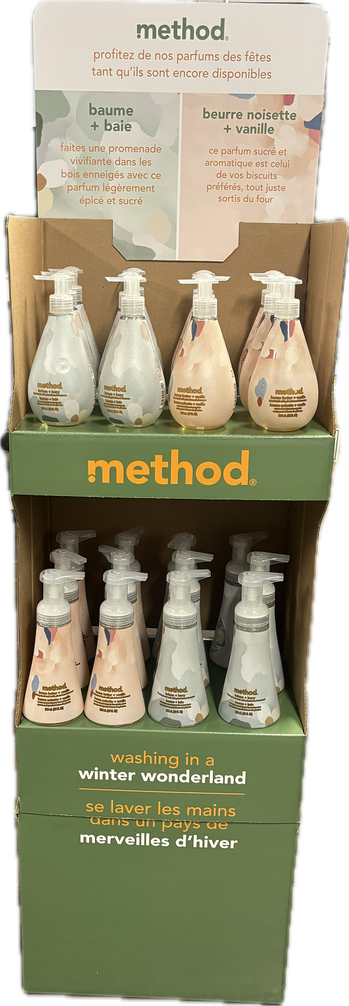 METHOD MIXED HAND WASH FLOORSTAND NA