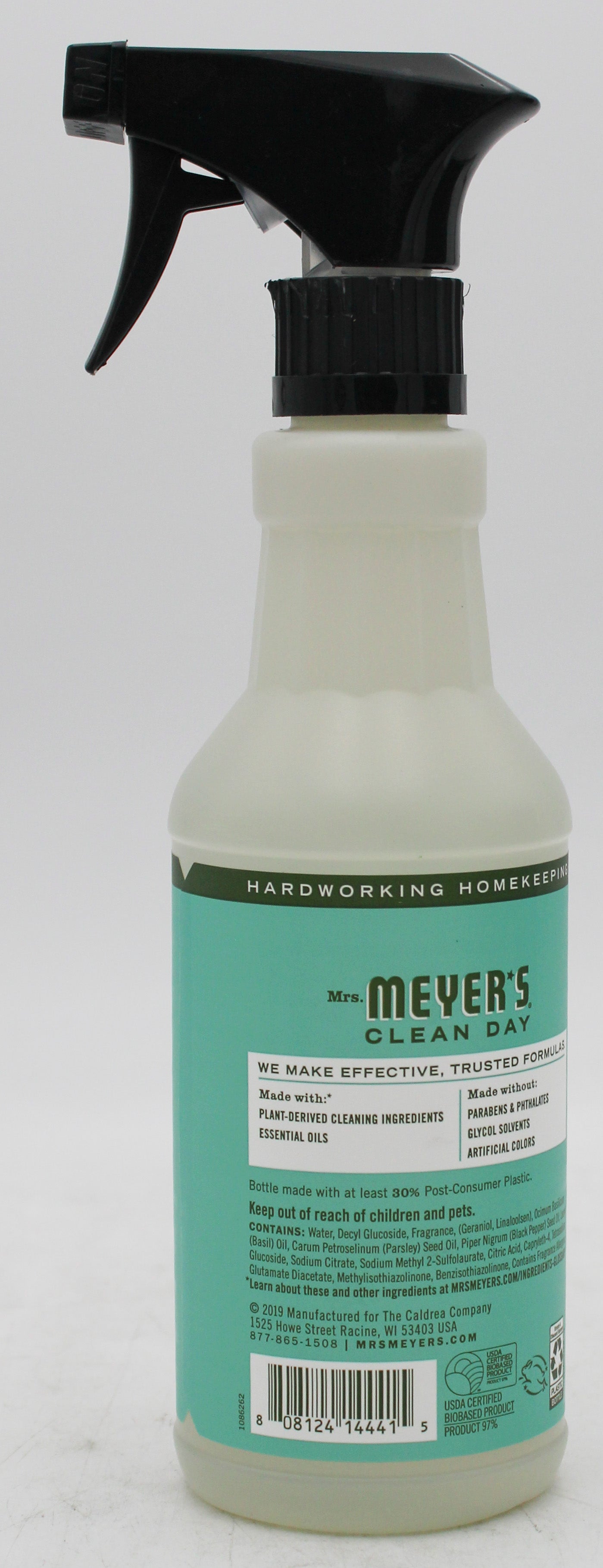 SP MRS MEYER'S MULTISURFACE CLEANER 16oz BASIL SCENT