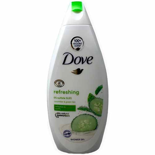 DOVE SHOWER GEL 500ML-CUCMBR/GR.TEA
