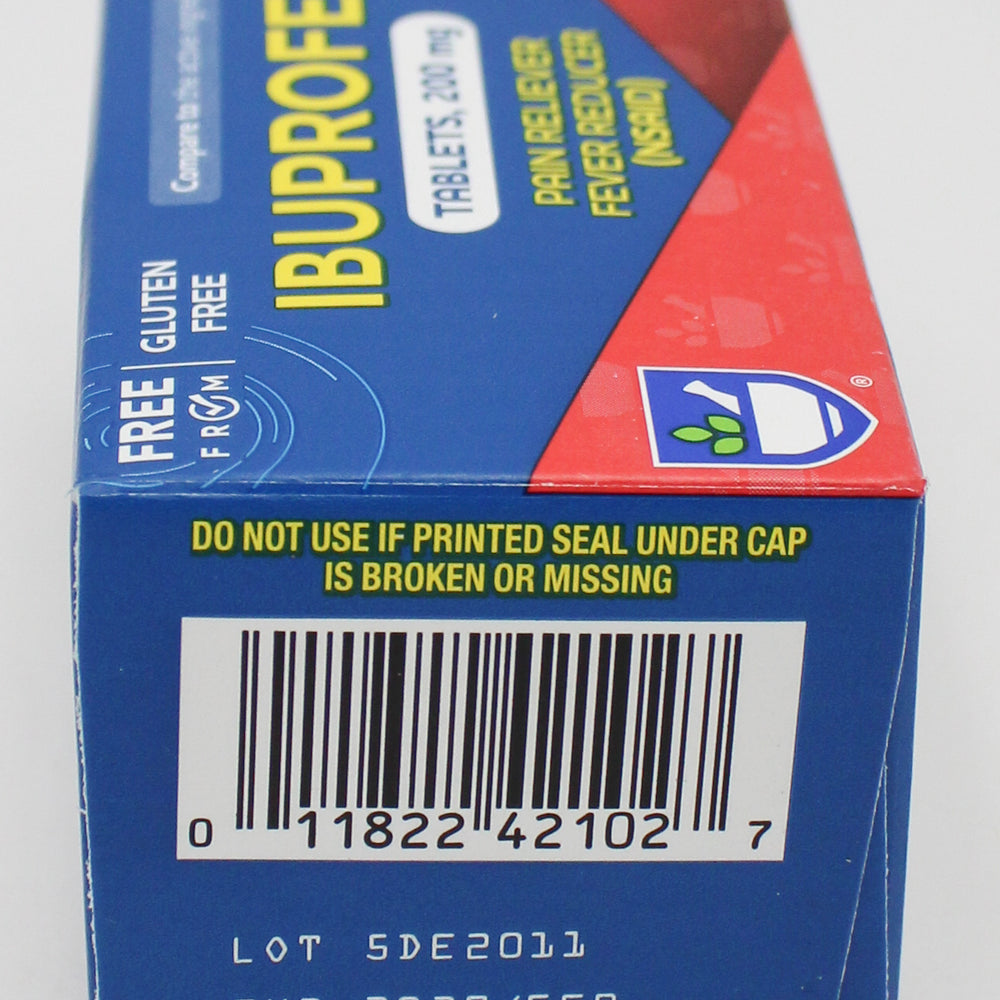 RITE AID PAIN RELIEF IBUPROFEN TABLETS 50ct EXP 2/28/2027 COMPARES TO Advil