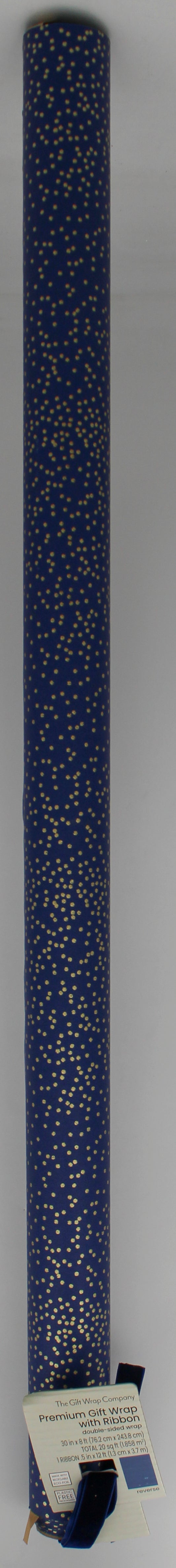 8FT PREMIUM GIFT WRAP - NAVY