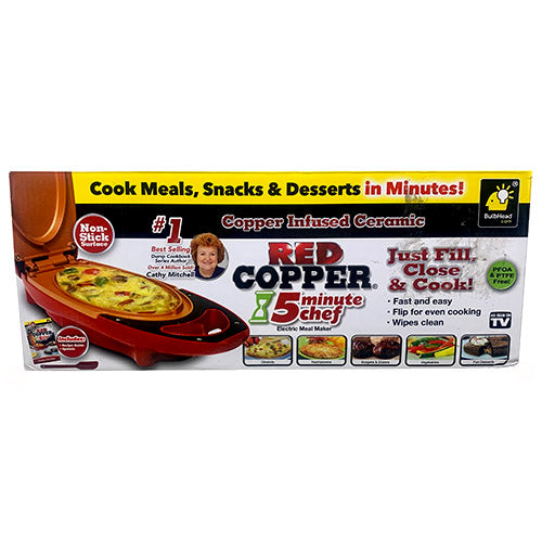 RED COPPER 5 MINUTE CHEF-NI