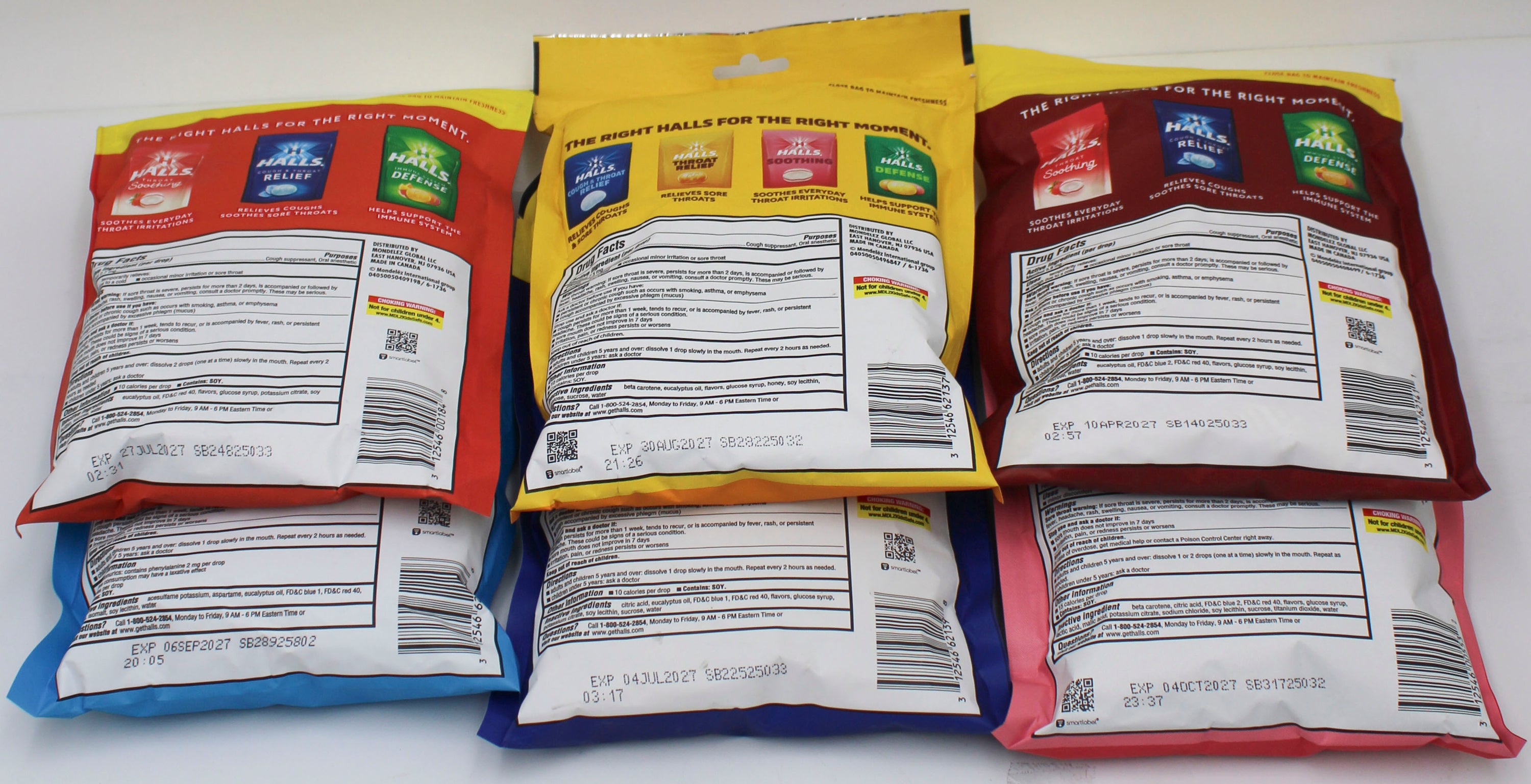HALLS ECO BASE/BRZ/SF PDQ 40CT EXP 4/10/27