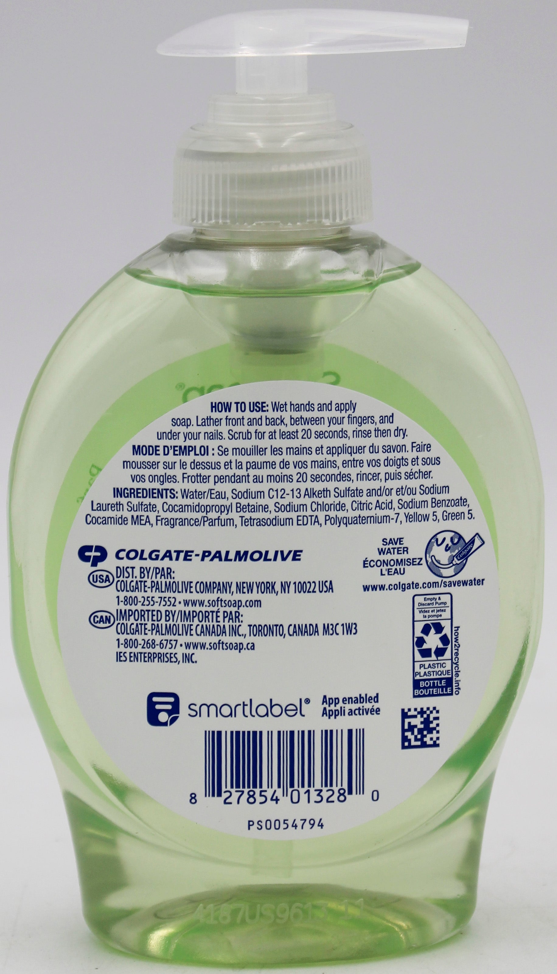 SOFTSOAP LIQUID HAND SOAP GOLDEN APPLE 7.5floz NI