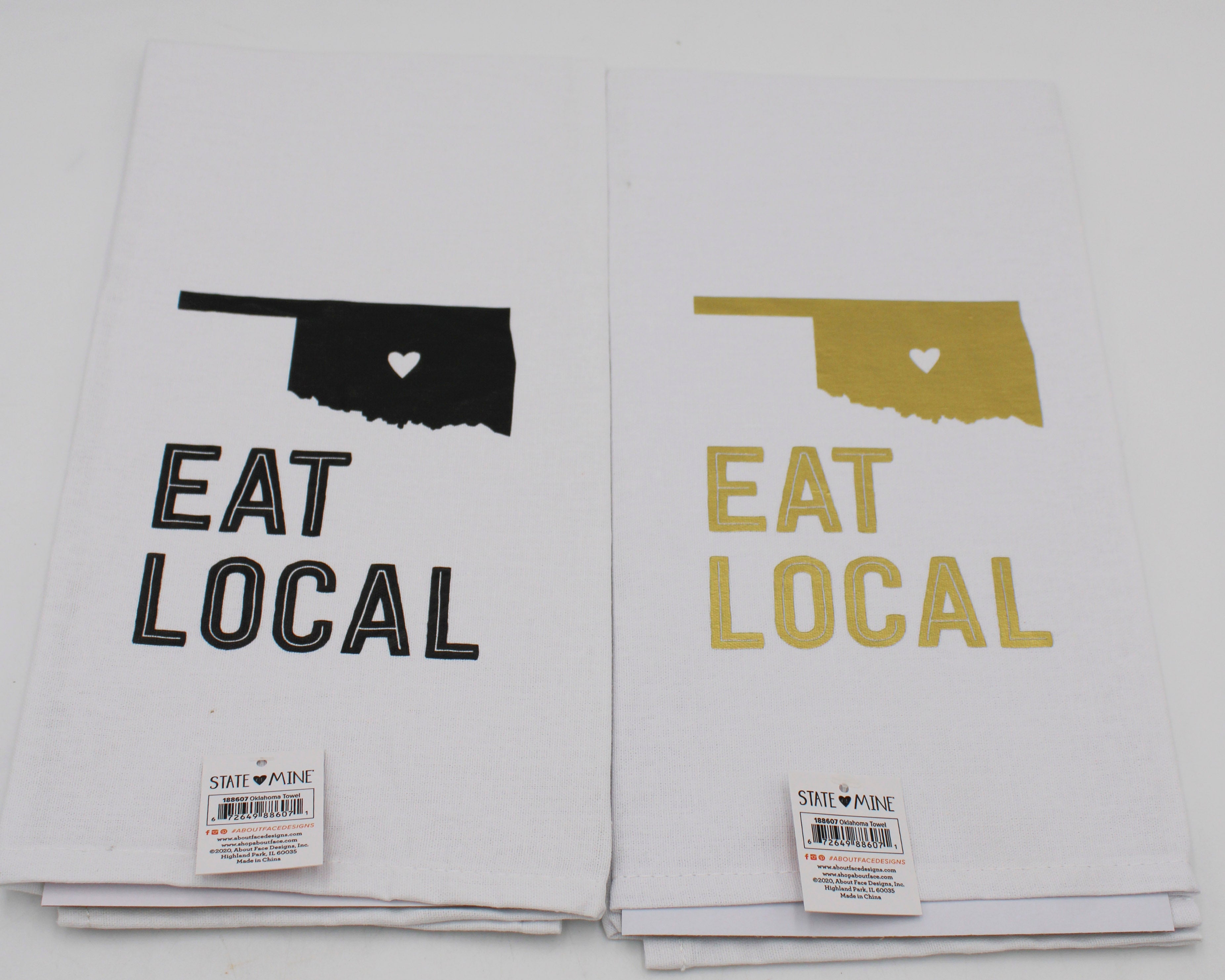 OKLAHOMA TEA TOWEL