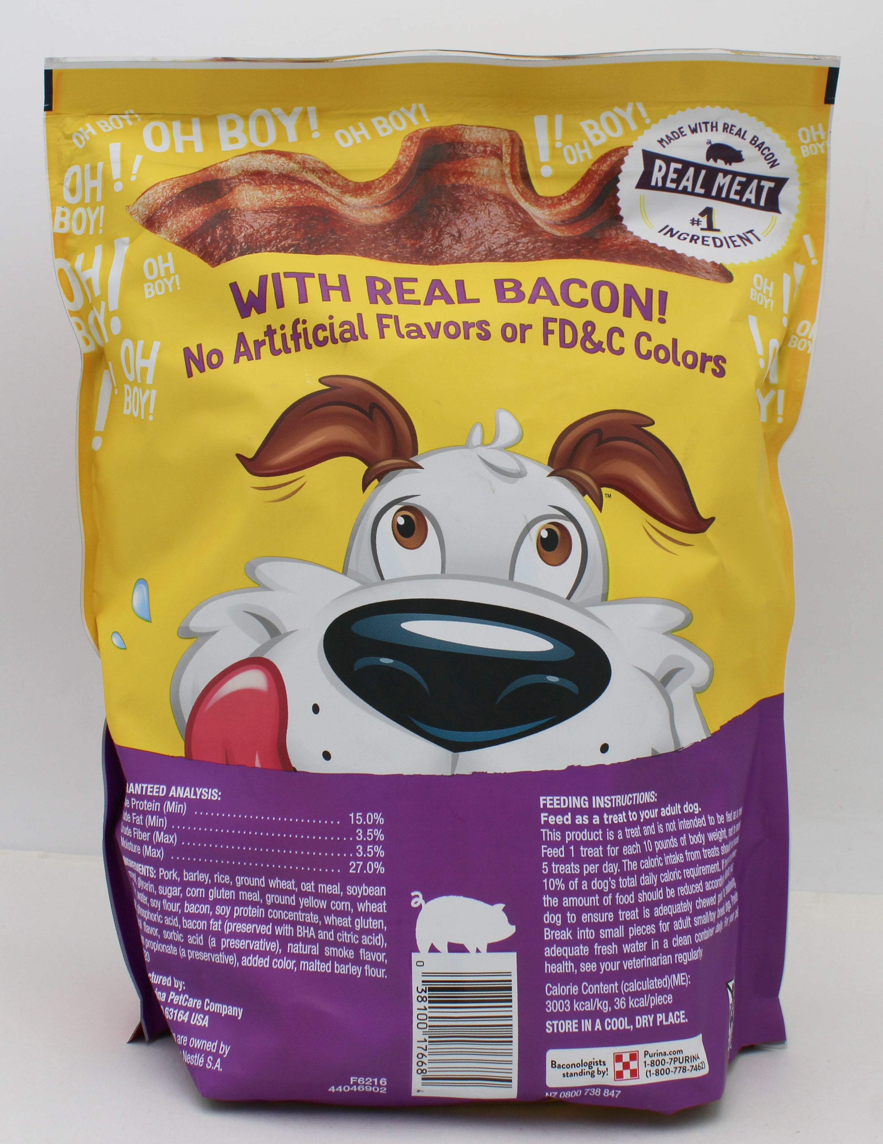 PURINA BEGGIN' STRIPS BACON CHEESE 16oz BB 10.31.26 NI