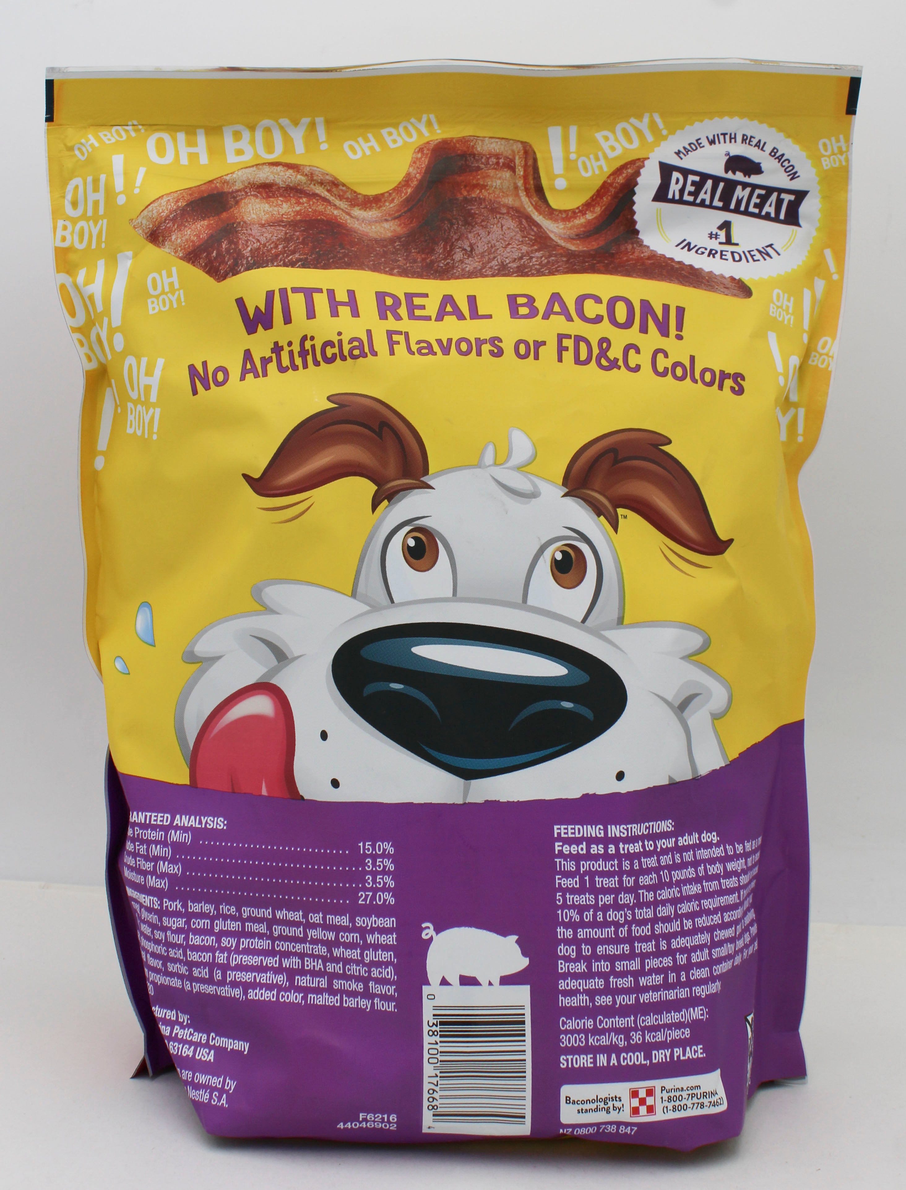 PURINA BEGGIN' STRIPS BACON CHEESE 16oz BB 10.31.26 NI