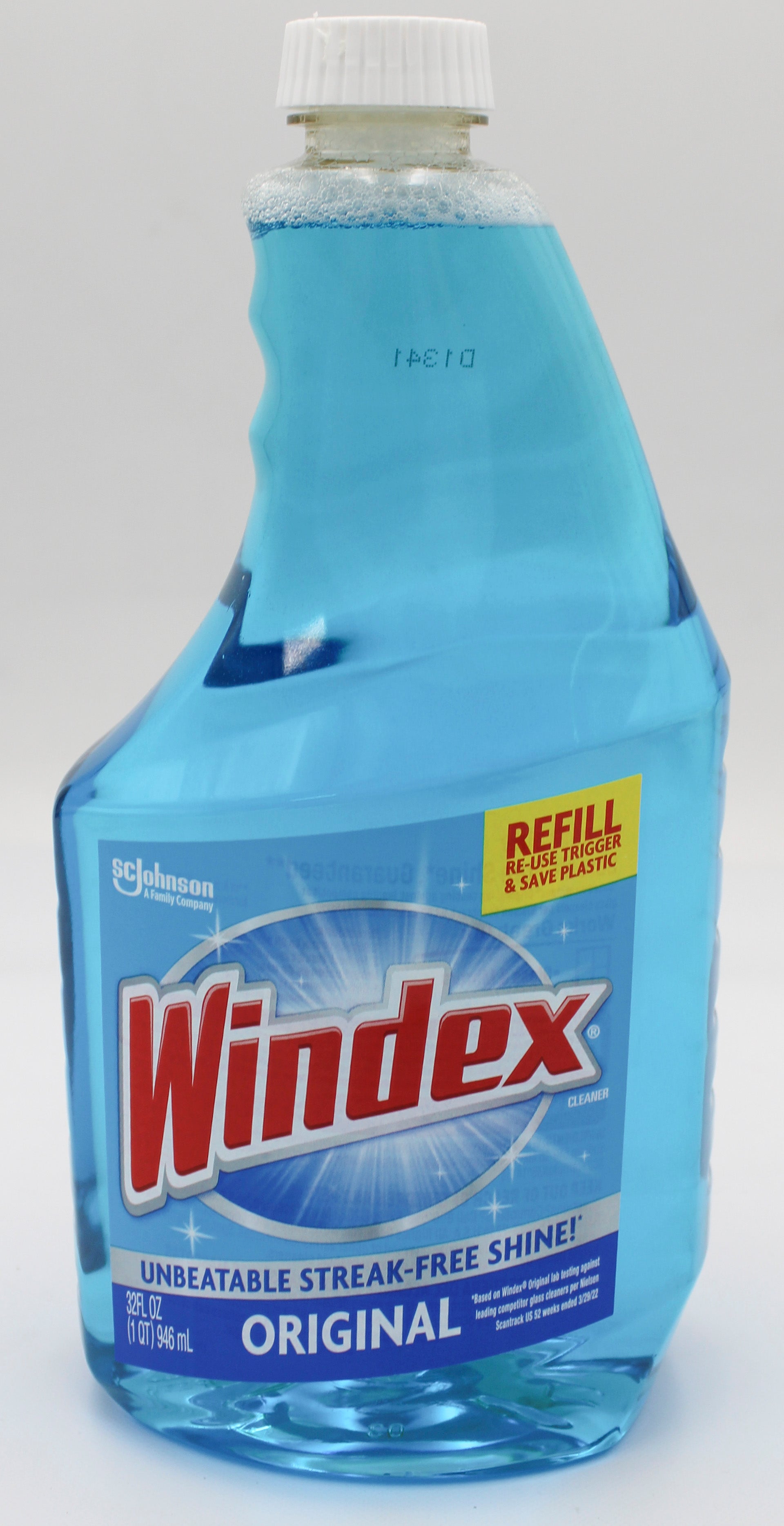 Windex Original Blue Glass Cleaner 32oz (Capped)