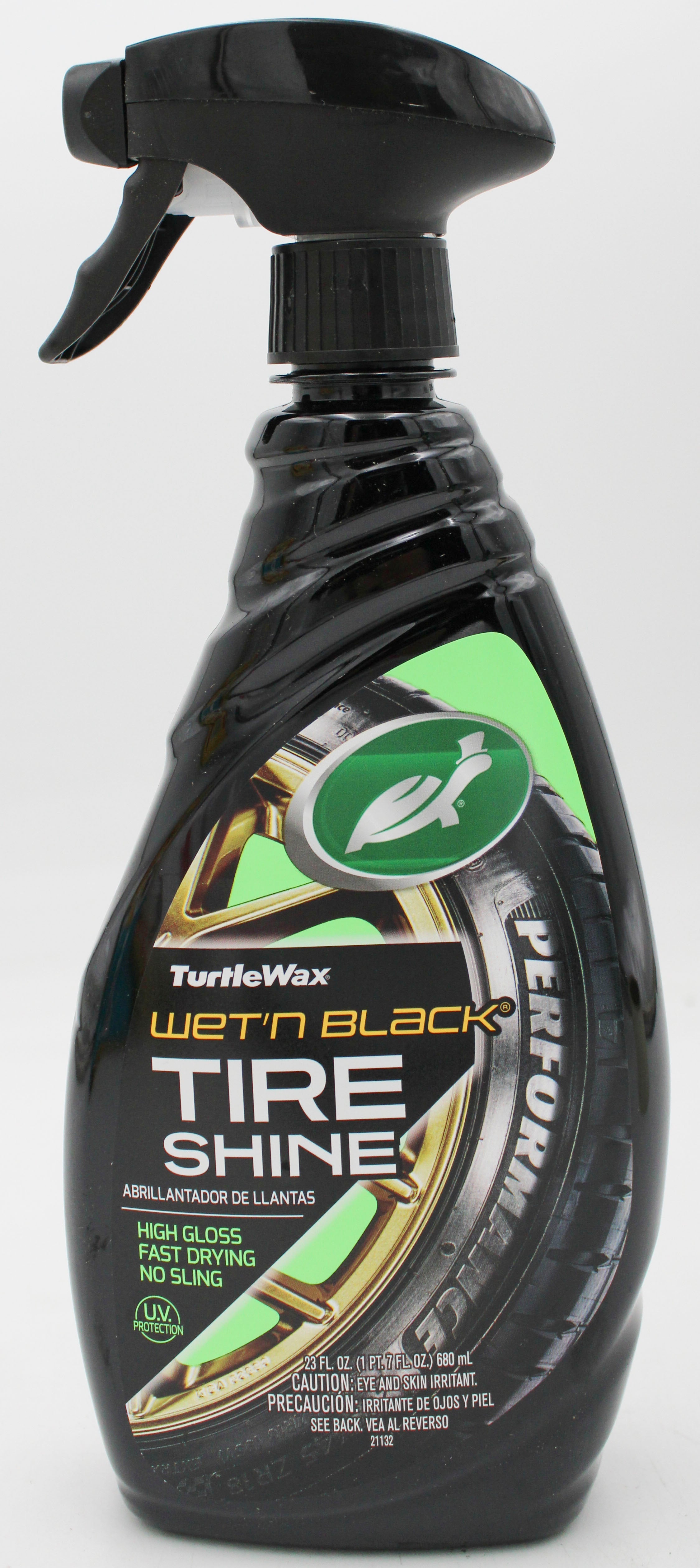 SP TURTLE WAX WET N' BLACK TIRE SHINE 23oz'