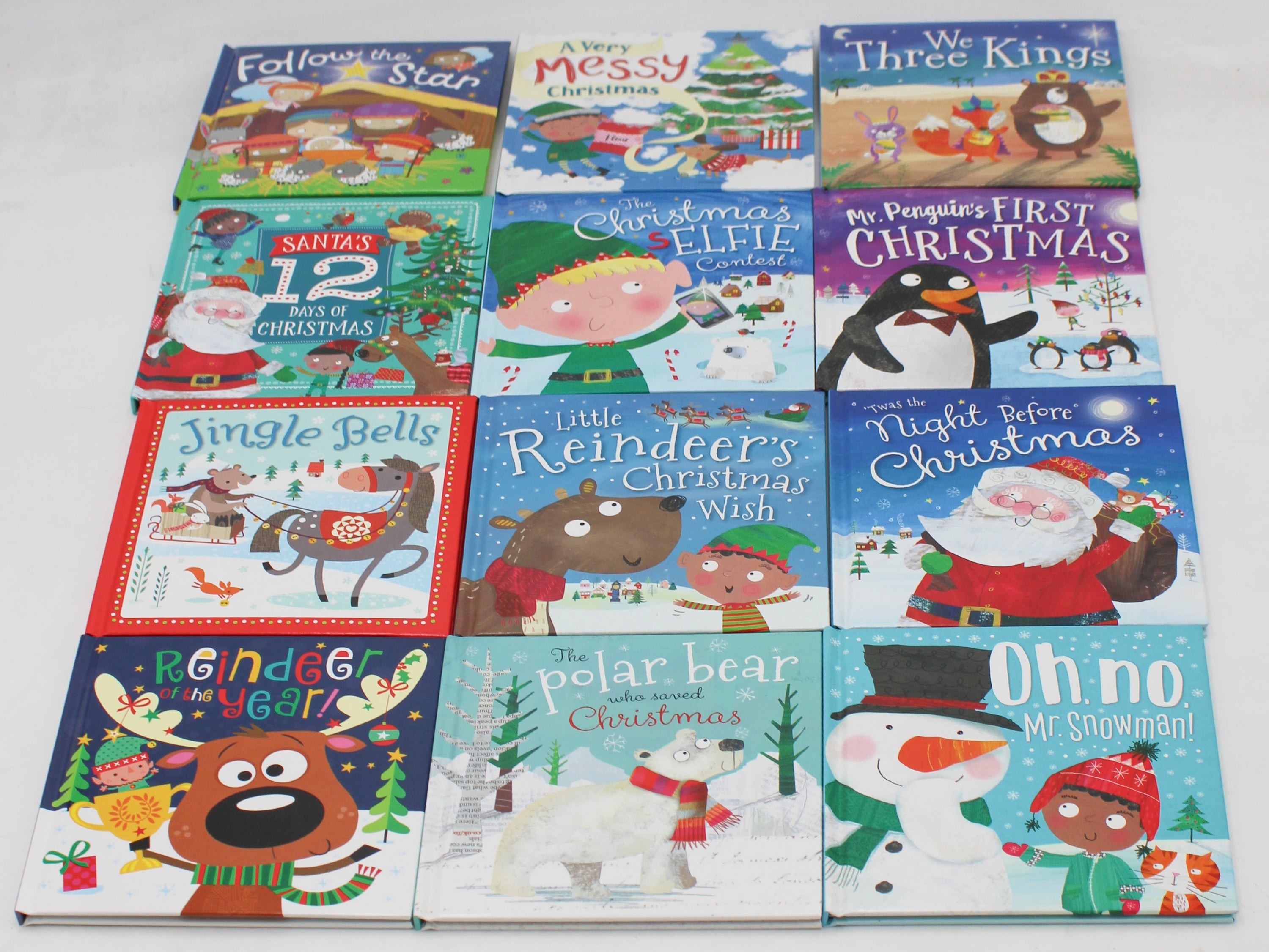 CHRISTMAS SLEIGH 12 BOOK BOX SET
