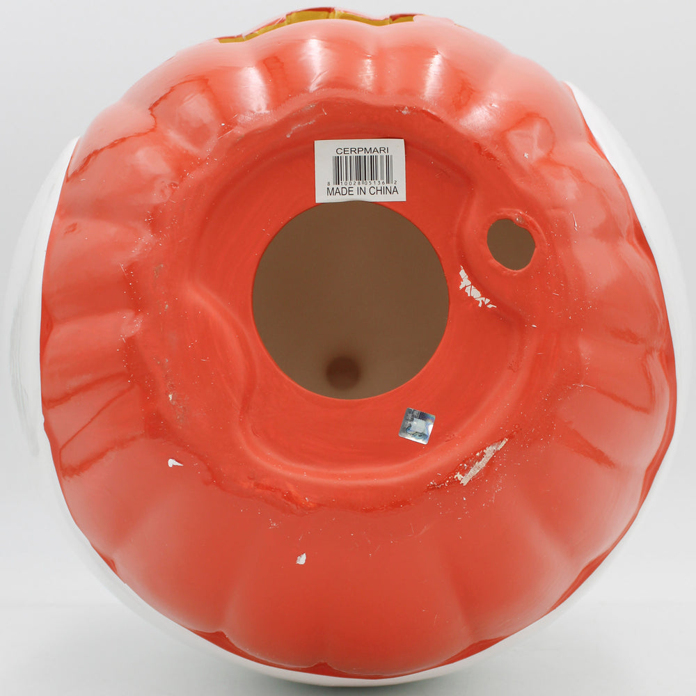 ARIZONA CARDINALS CERAMIC PUMPKIN HELMET 10"