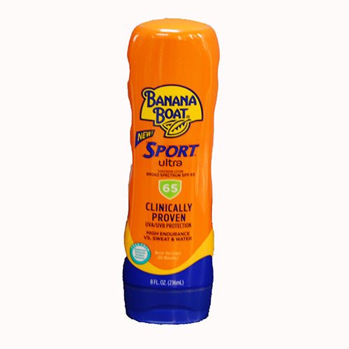 SP BANANA BOAT 8oz SPORT SUNSCREEN LOTION SPF65 (EXP:2024)