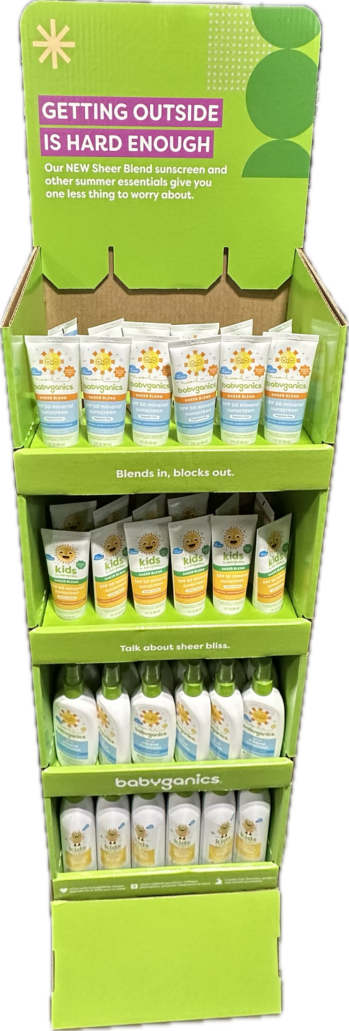 BABYGANICS BABY SUN 48CT US 24 pcs that exp 11/24 & 12/24 at no cost