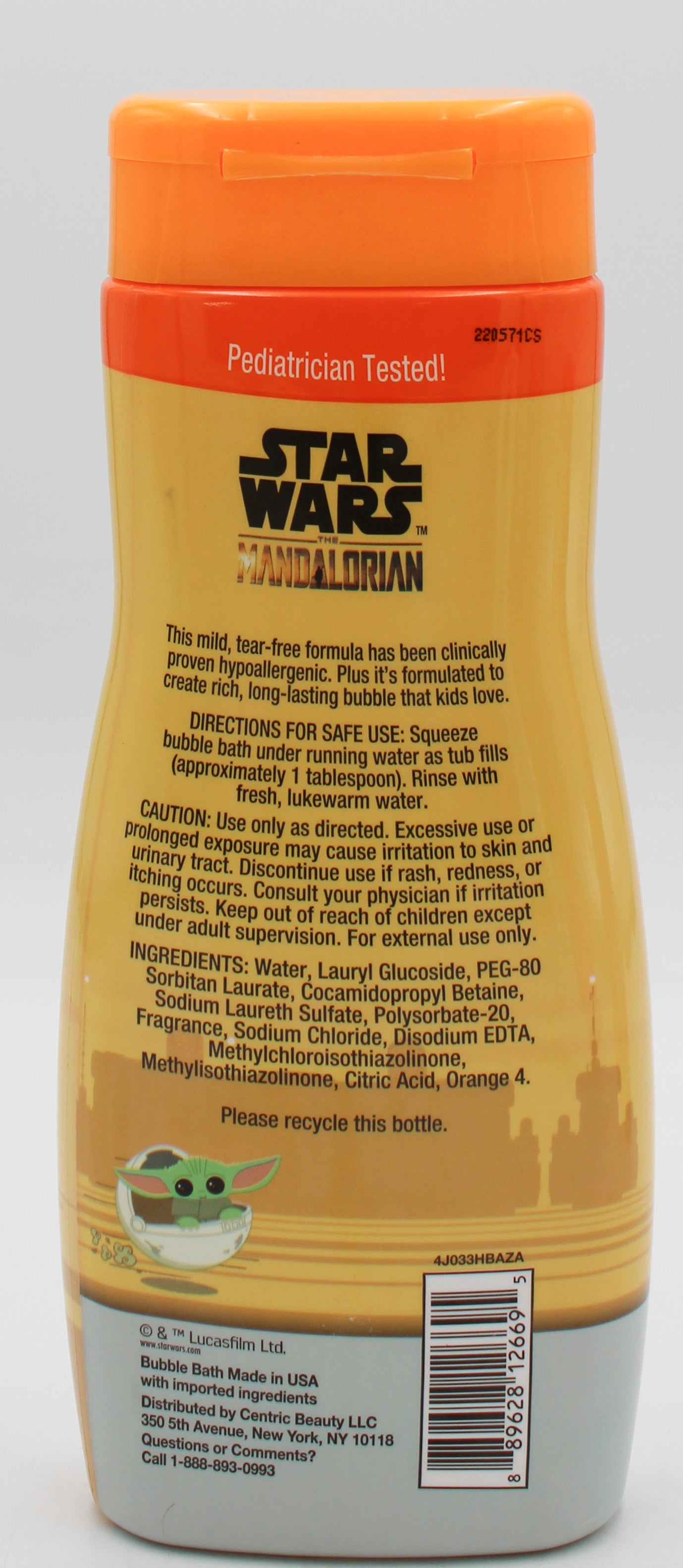STAR WARS BUBBLE BATH 24oz NI