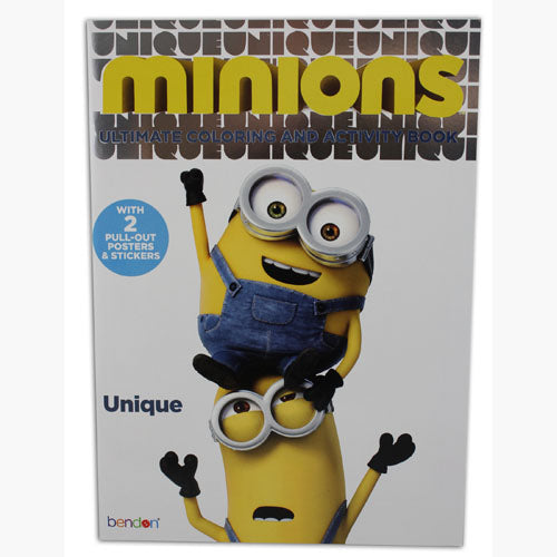 SP COLOR/ACTIVITY BK W/POSTER MINIONS
