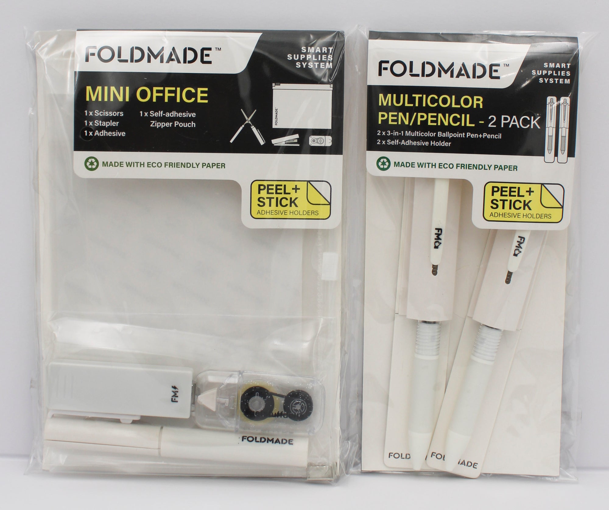 OFFICE ACCESSORY 2pc SET WHITE