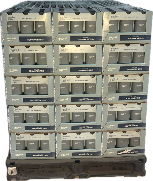 METHOD MENS BODY WASH SEA N SURF 18floz 3ct US