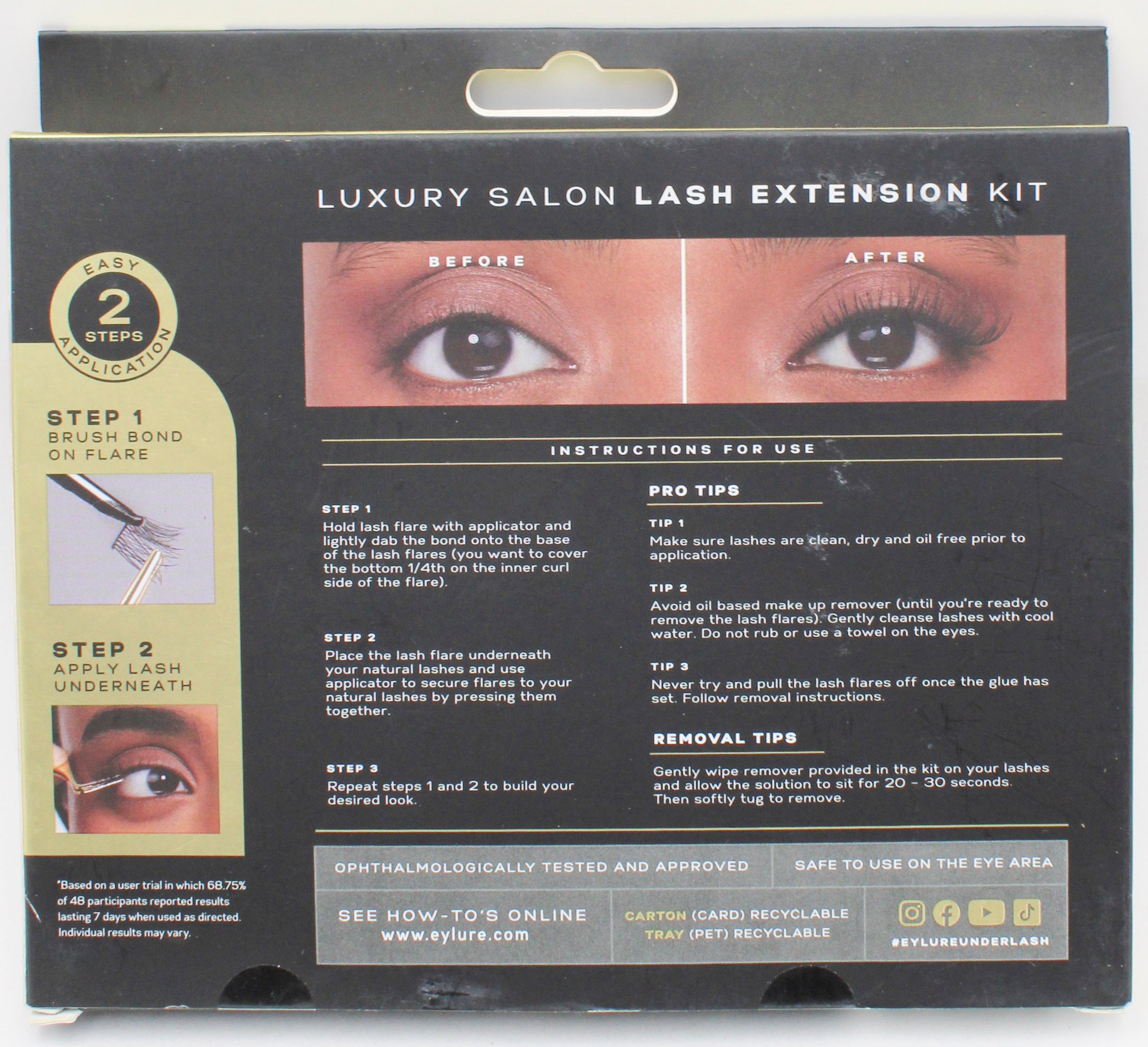 SP EYLURE UNDER LASH SALON LASH EXTENSION KIT