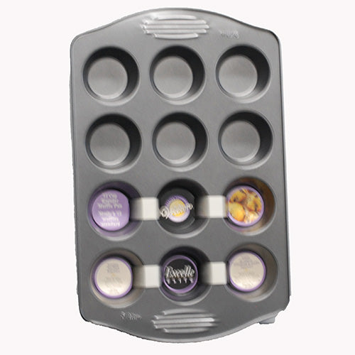 WILTON 12CUP REGULAR MUFFIN PAN NONSTICK