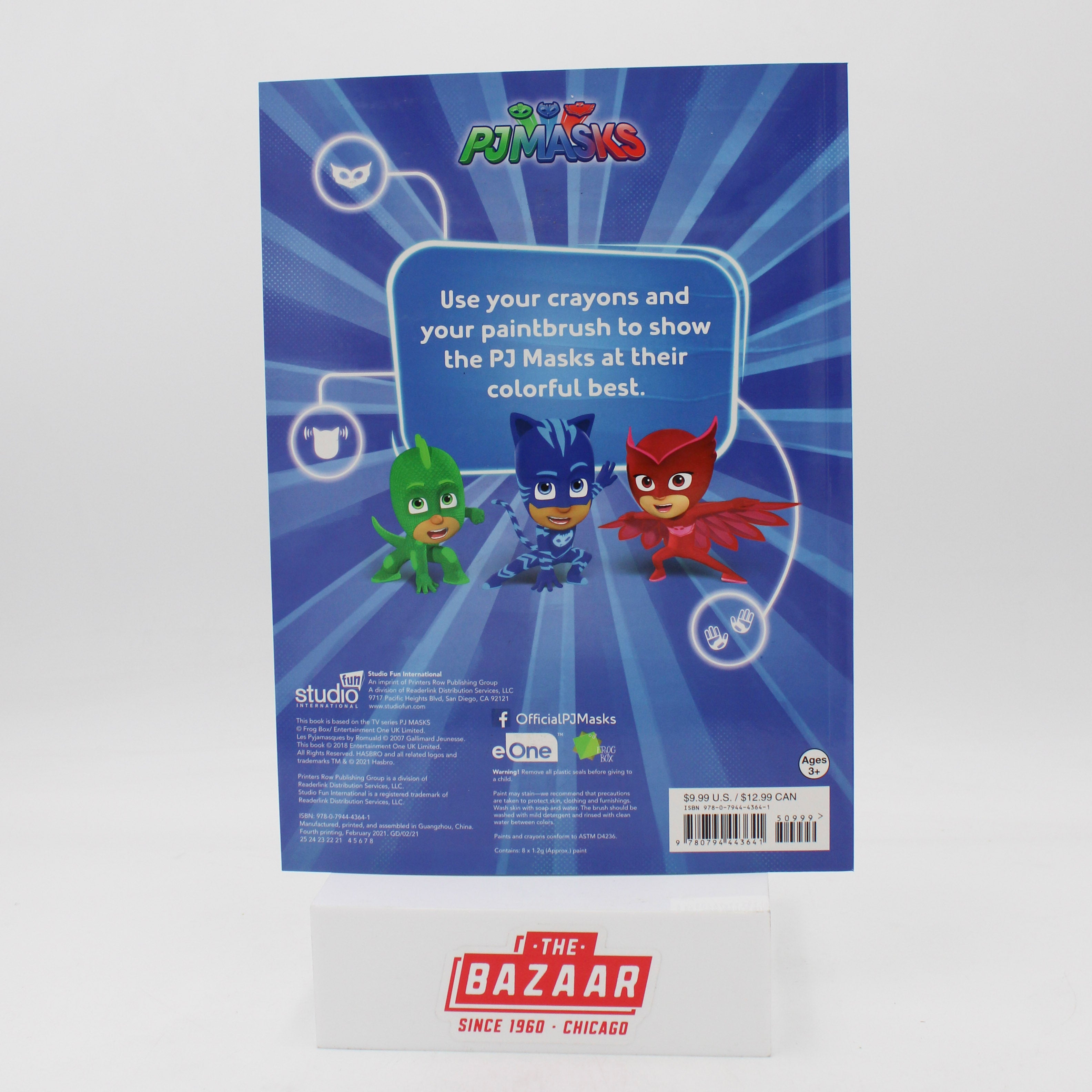 PJ MASKS: TIME TO BE A HERO ACTIVITY PAPERBACK 64PG PP $9.99