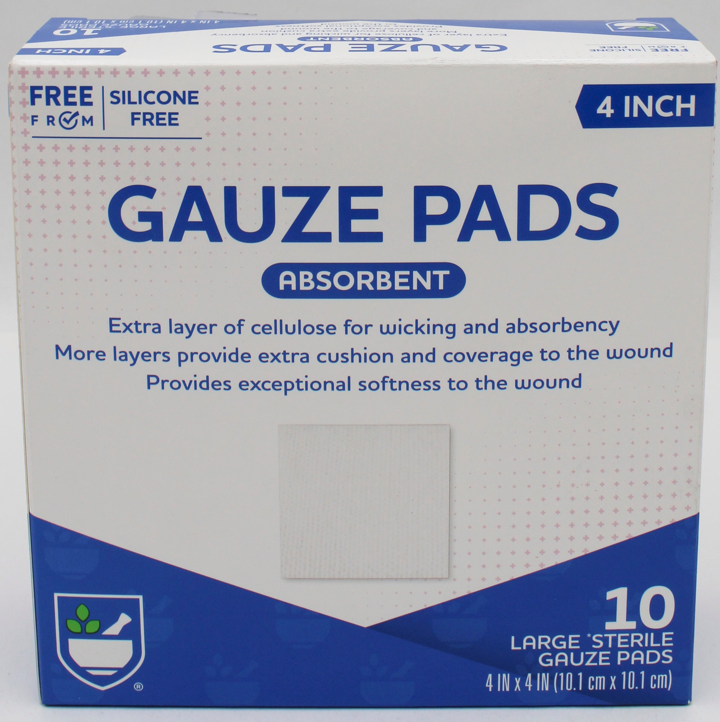 Rite Aid Gauze Pads 4"x4" 10ct Box Wholesale