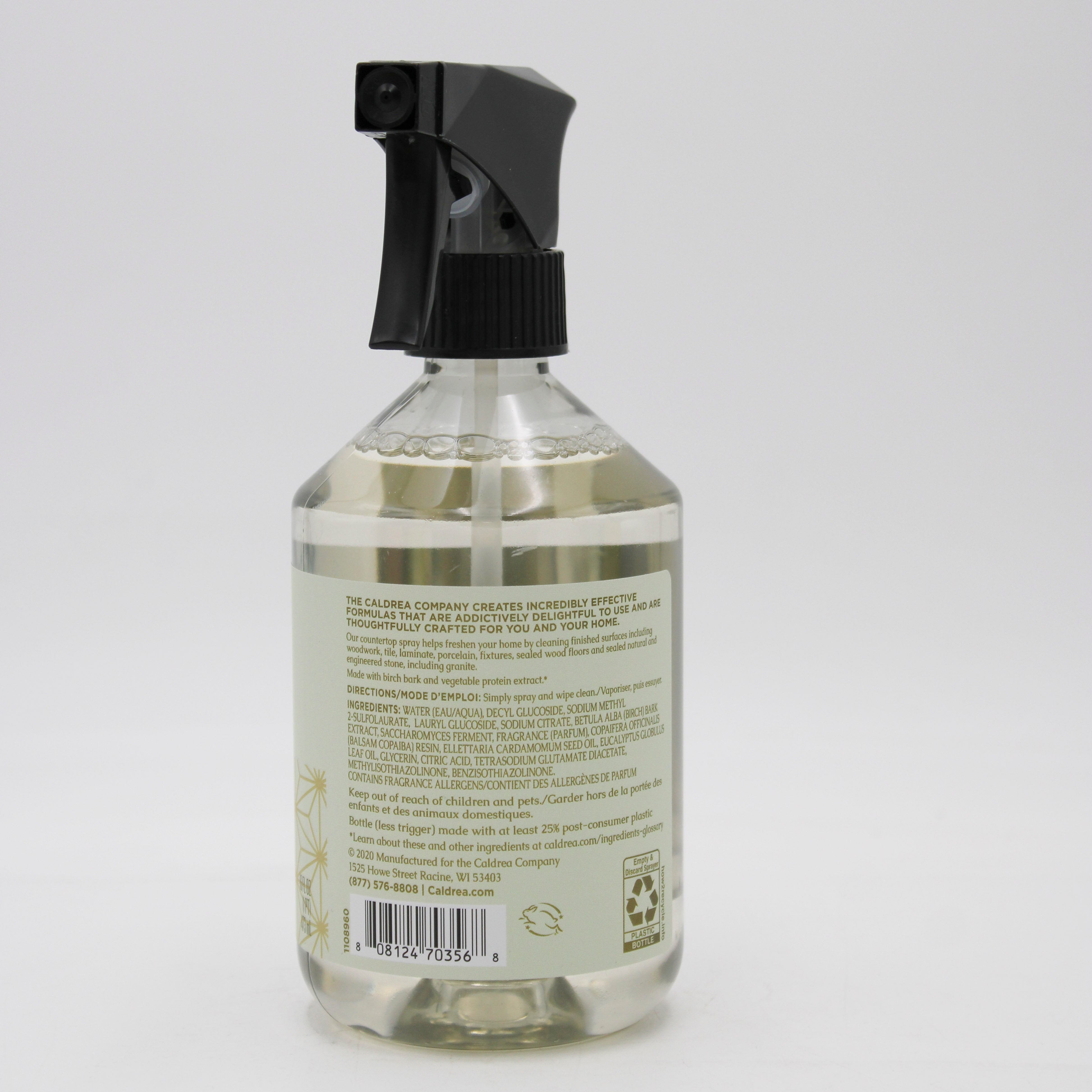 CALDREA COUNTERTOP CLEANER GILDED BALSAM BIRCH 16oz US