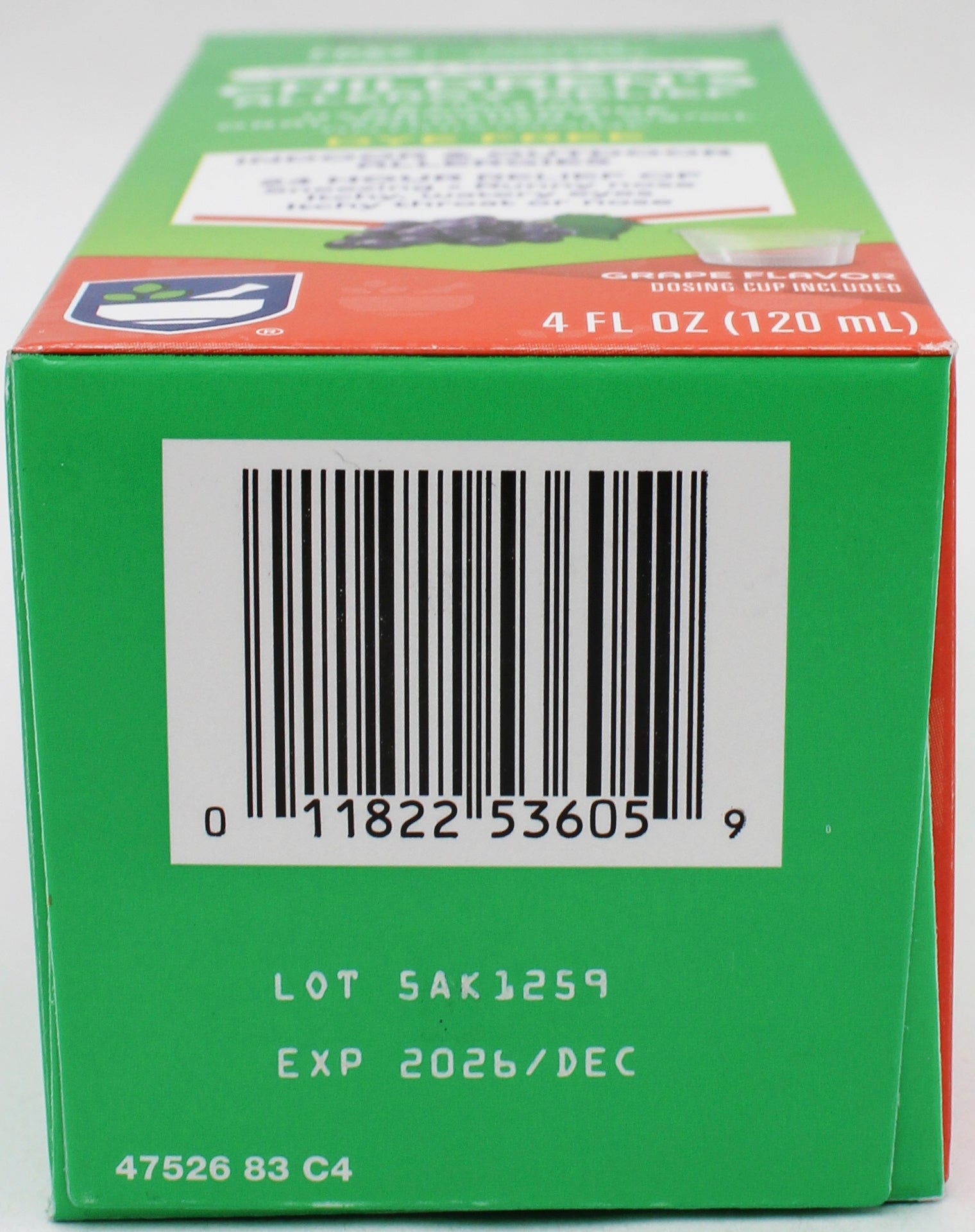 RITE AID CHILDREN'S 24HR ALLERGY RELIEF SUGAR FREE GRAPE 4oz EXP 12/31/2026 COMPARES TO Zyrtec