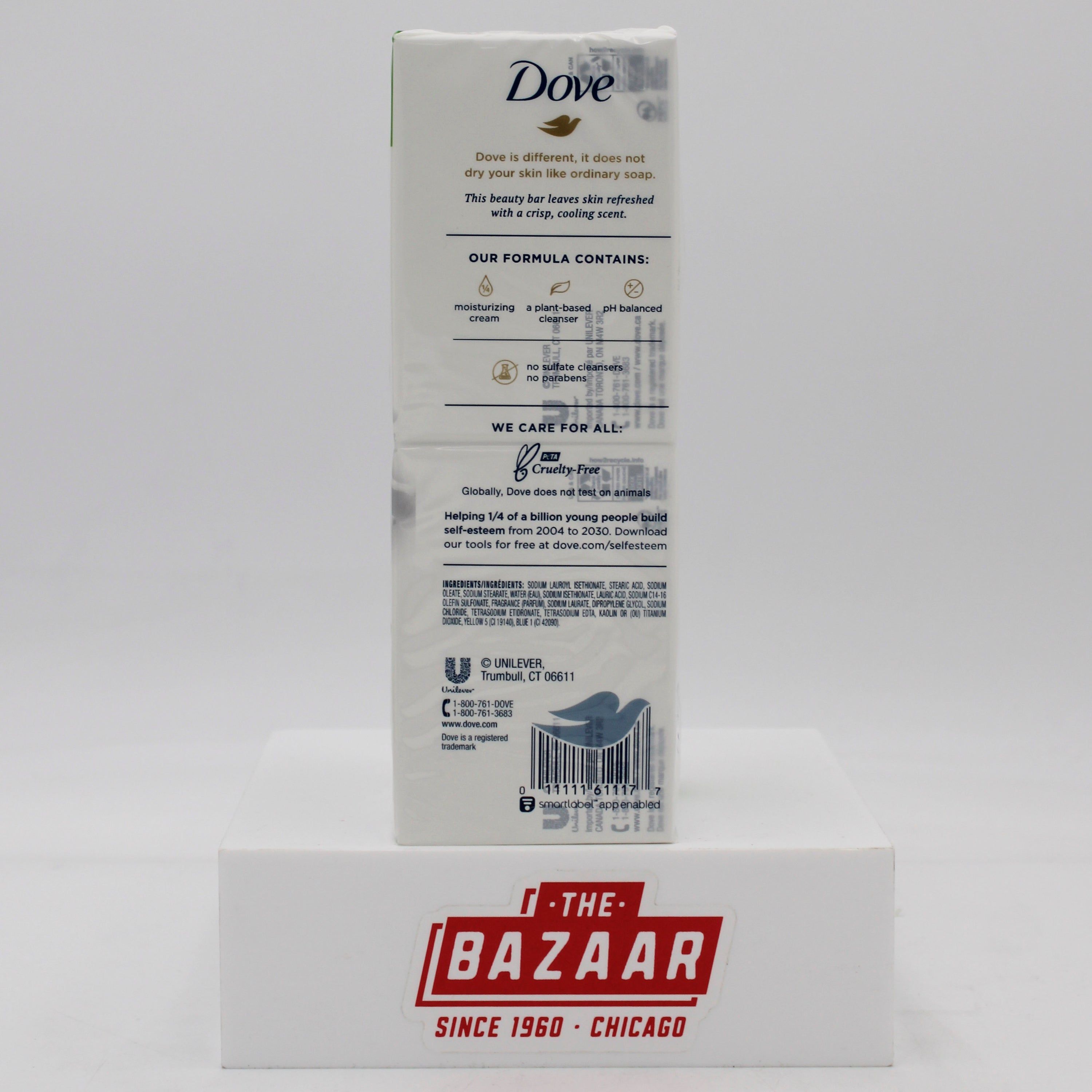 DOVE BAR SOAP 6CT ASSORTED 22.5oz PALLET