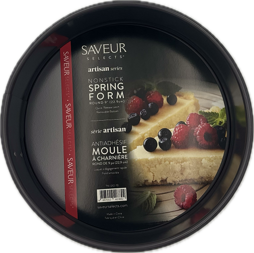 SAVEUR ARTISAN NONSTICK SPRING FORM ROUND 9" NI