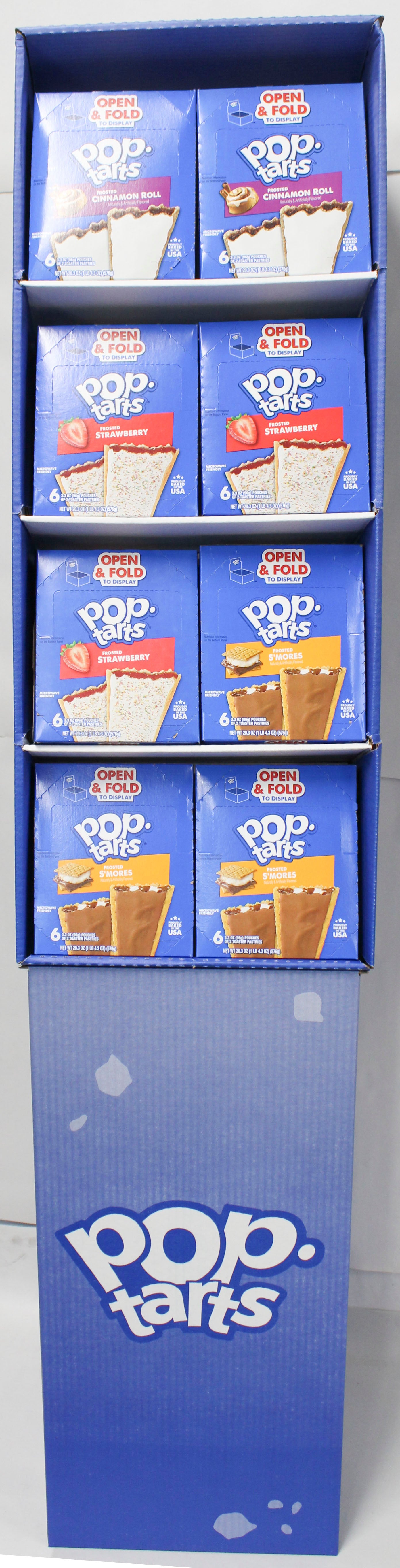 POP-TART VARIETY FLOOR STAND NI BB 10/7/2026
