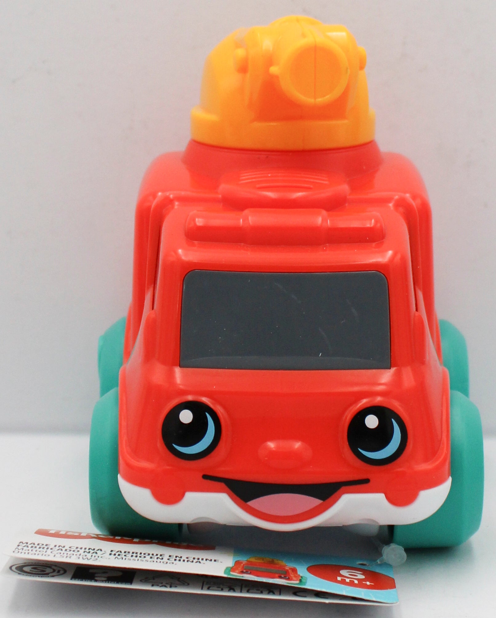 FISHER-PRICE CHIME & RIDE FIRE TRUCK