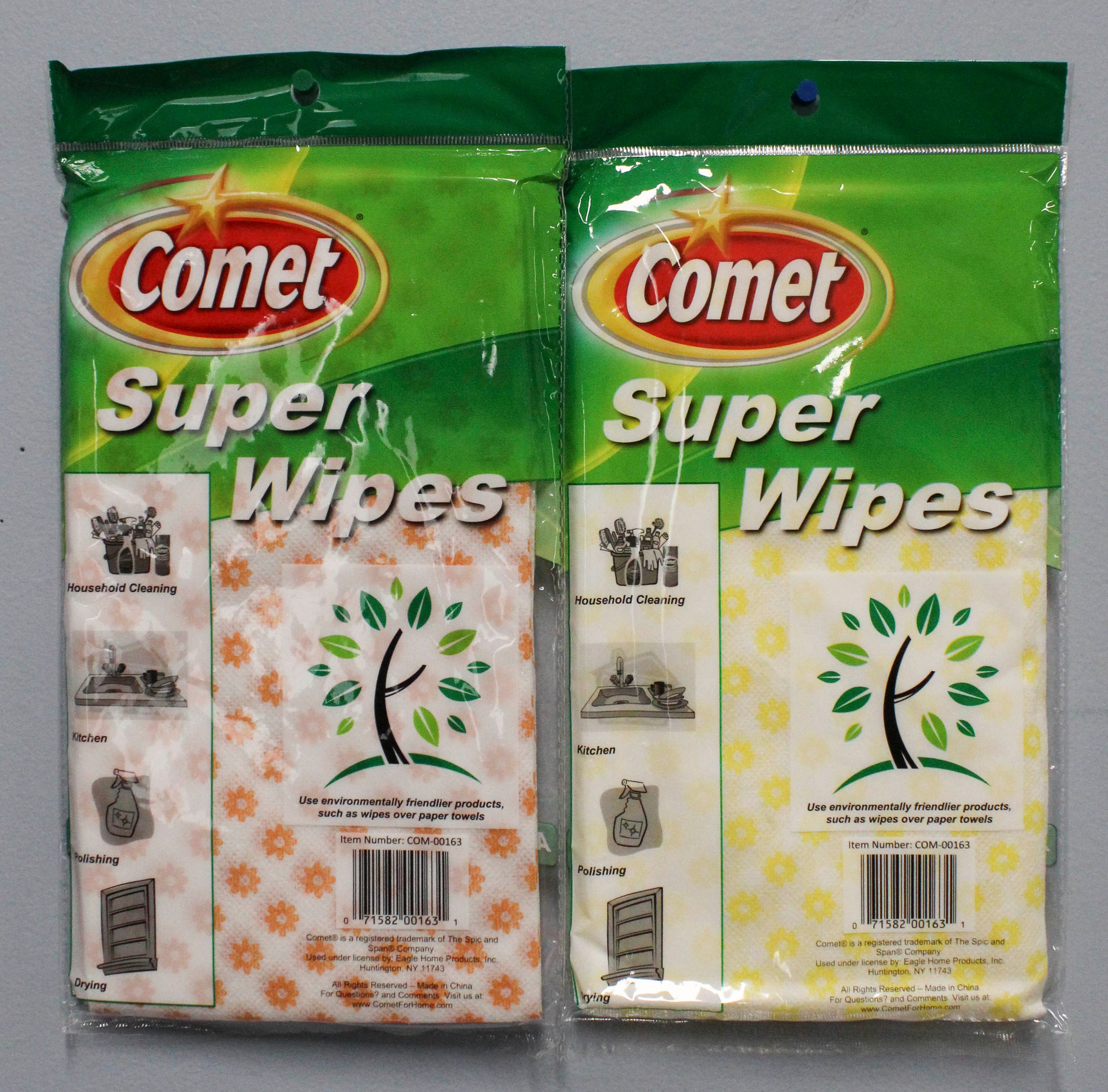 COMET 6PK SUPER CLEANING WIPES