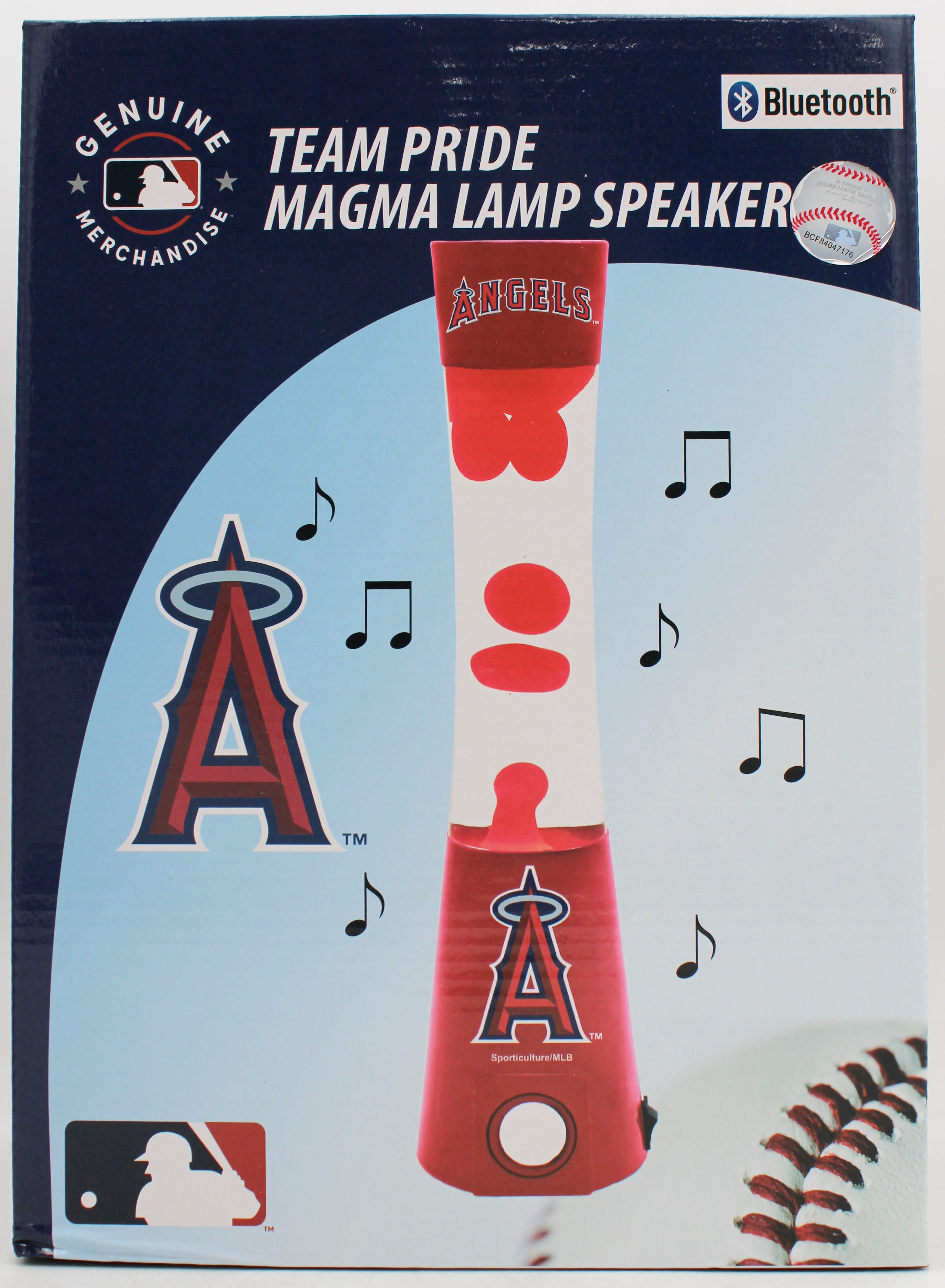 MLB LOS ANGELES LAVA LAMP SPEAKER 16.5"