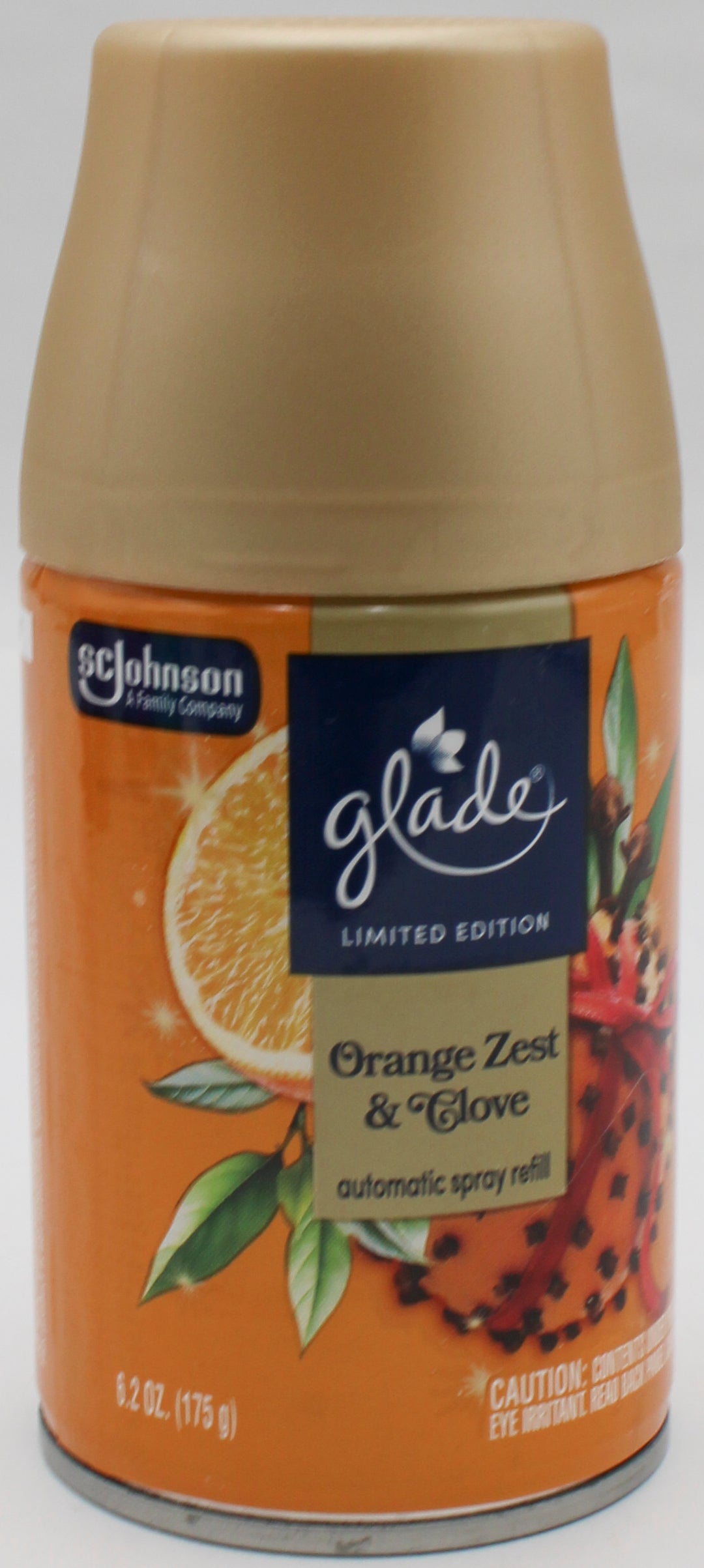 GLADE AUTOMATIC SPRAY REFILL ORANGE ZEST & CLOVE 6.2oz US