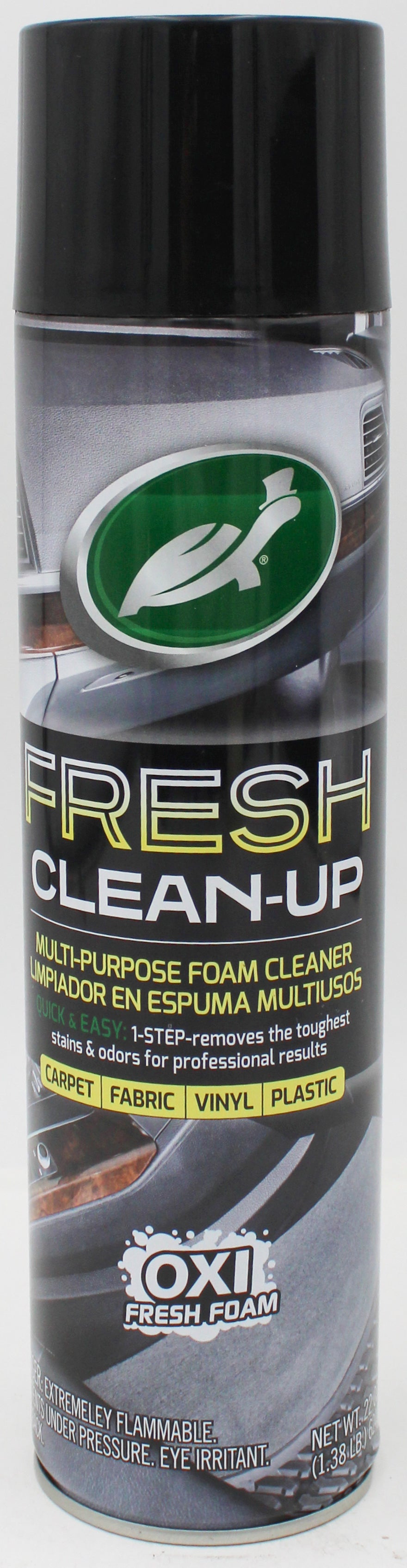 SP TURTLE WAX CLEAN-UP MULTI-PURPUSE FOAM CLEANER 22oz OXI FRESH FOAM